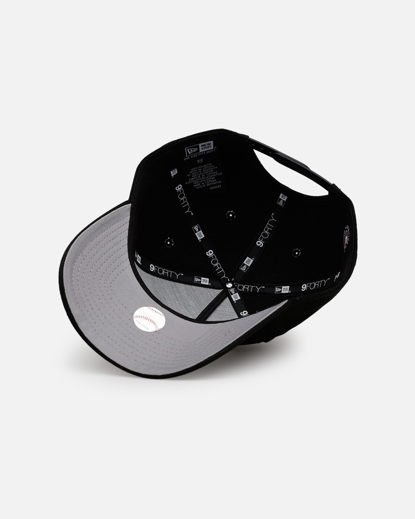 New Era Chicago White Sox 'MLB & NCAA Dual Logo' 9FORTY A-Frame Snapback Black、mySite、zt4zffjzw