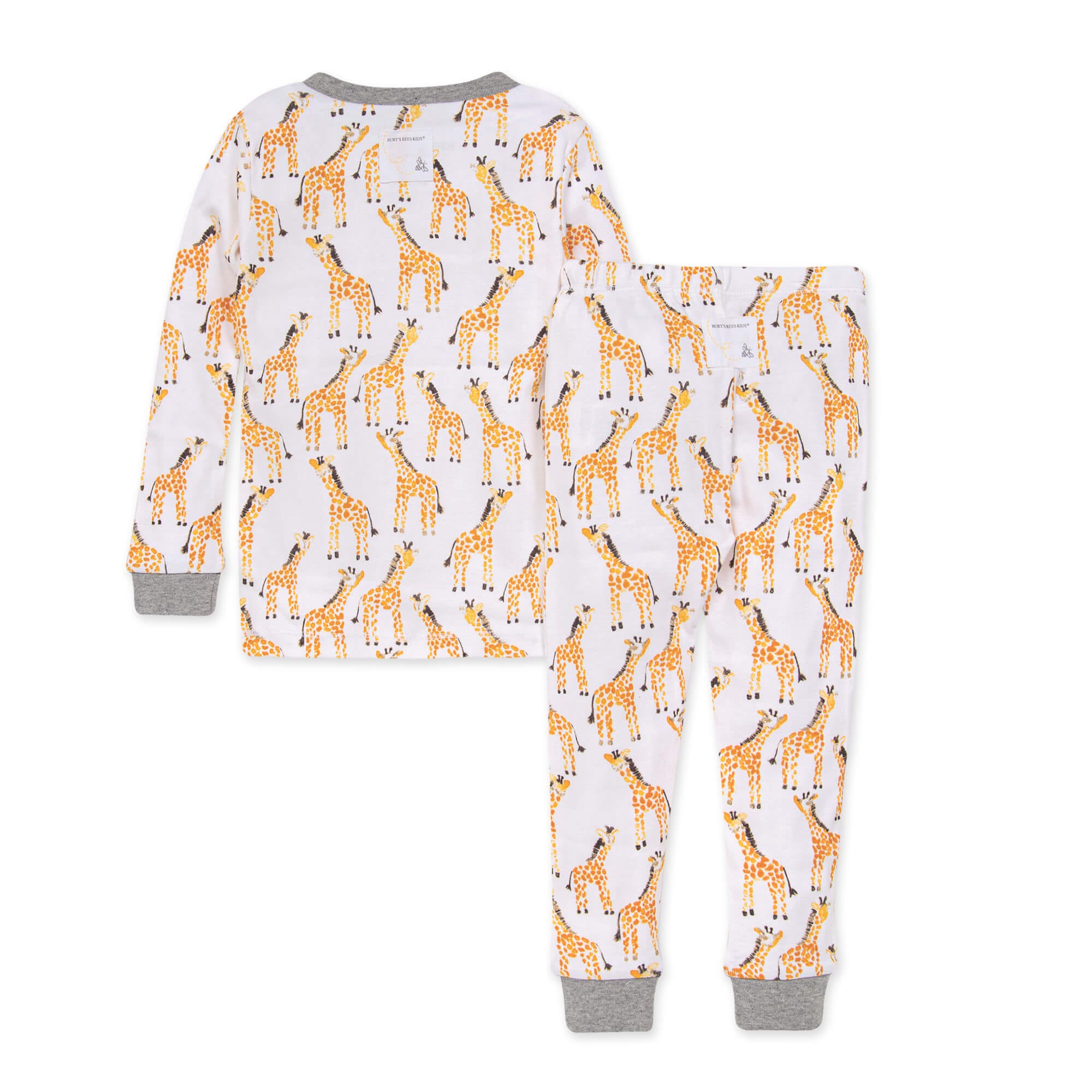 Giraffes Organic Cotton Snug Fit Baby Pajamas、mySite、g9winljtr