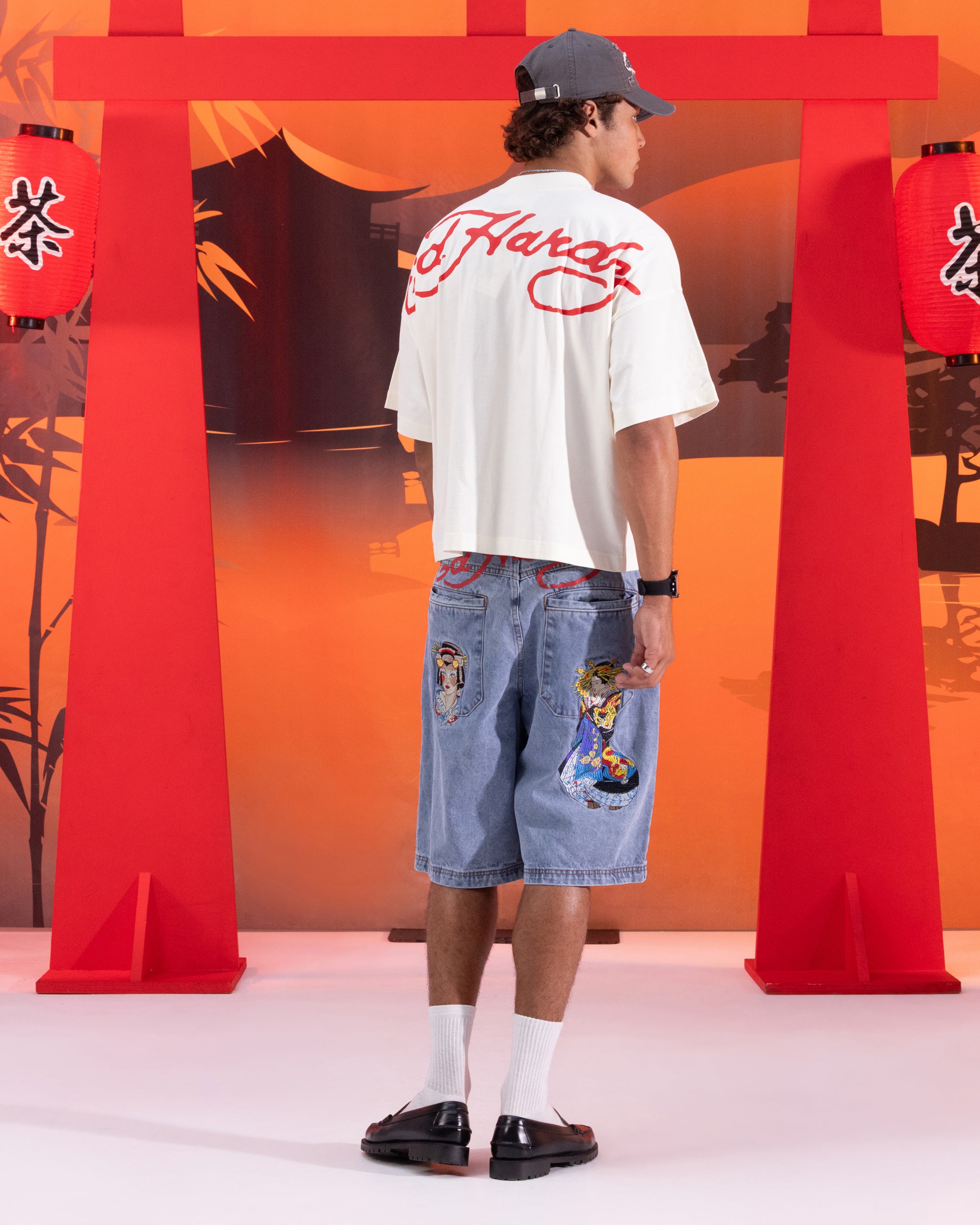 Ed Hardy Devil T-Shirt Off White、mySite、zt4zffjzw