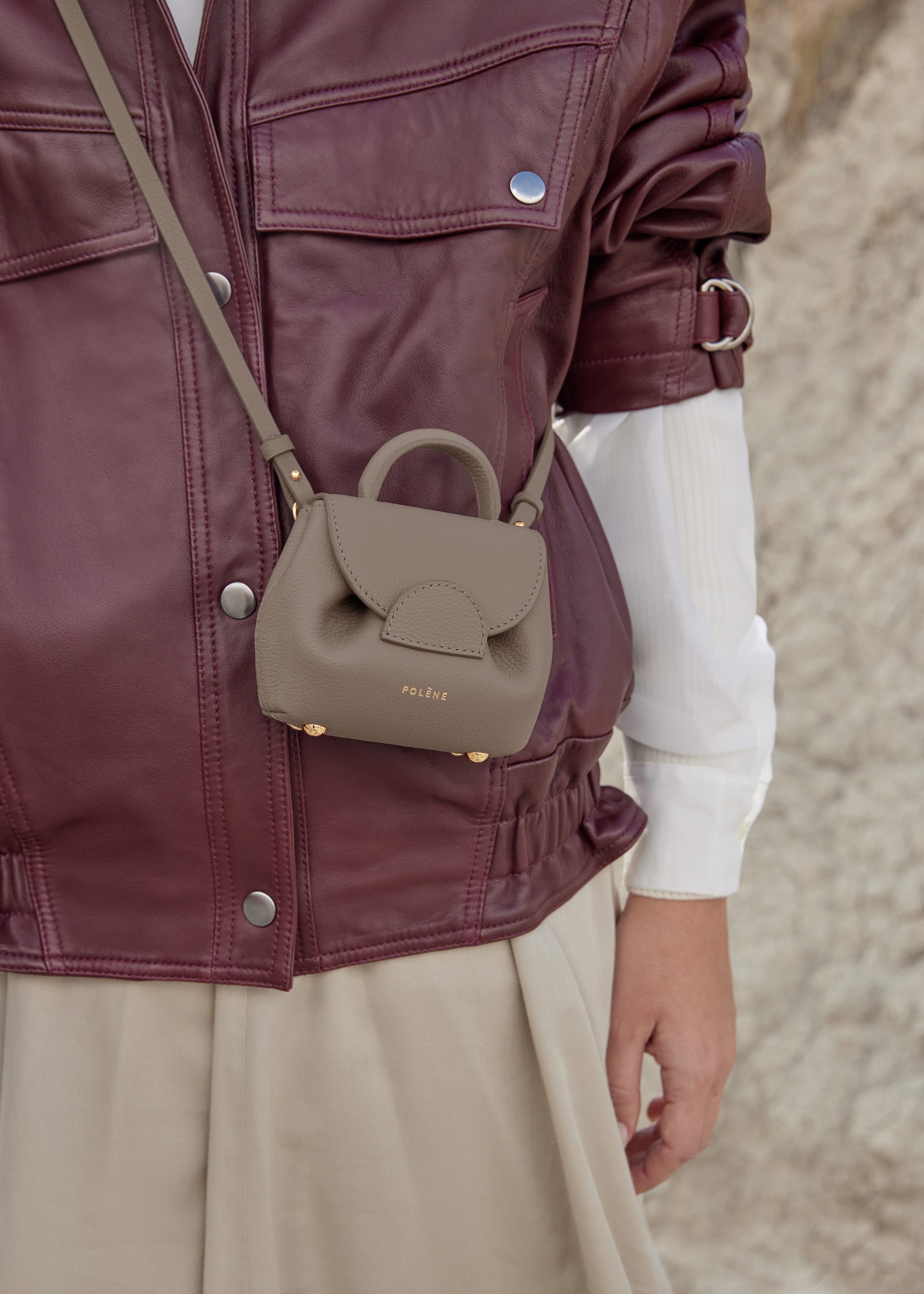 Num茅ro Un Micro - Taupe Grain茅、mySite、camillekostekn