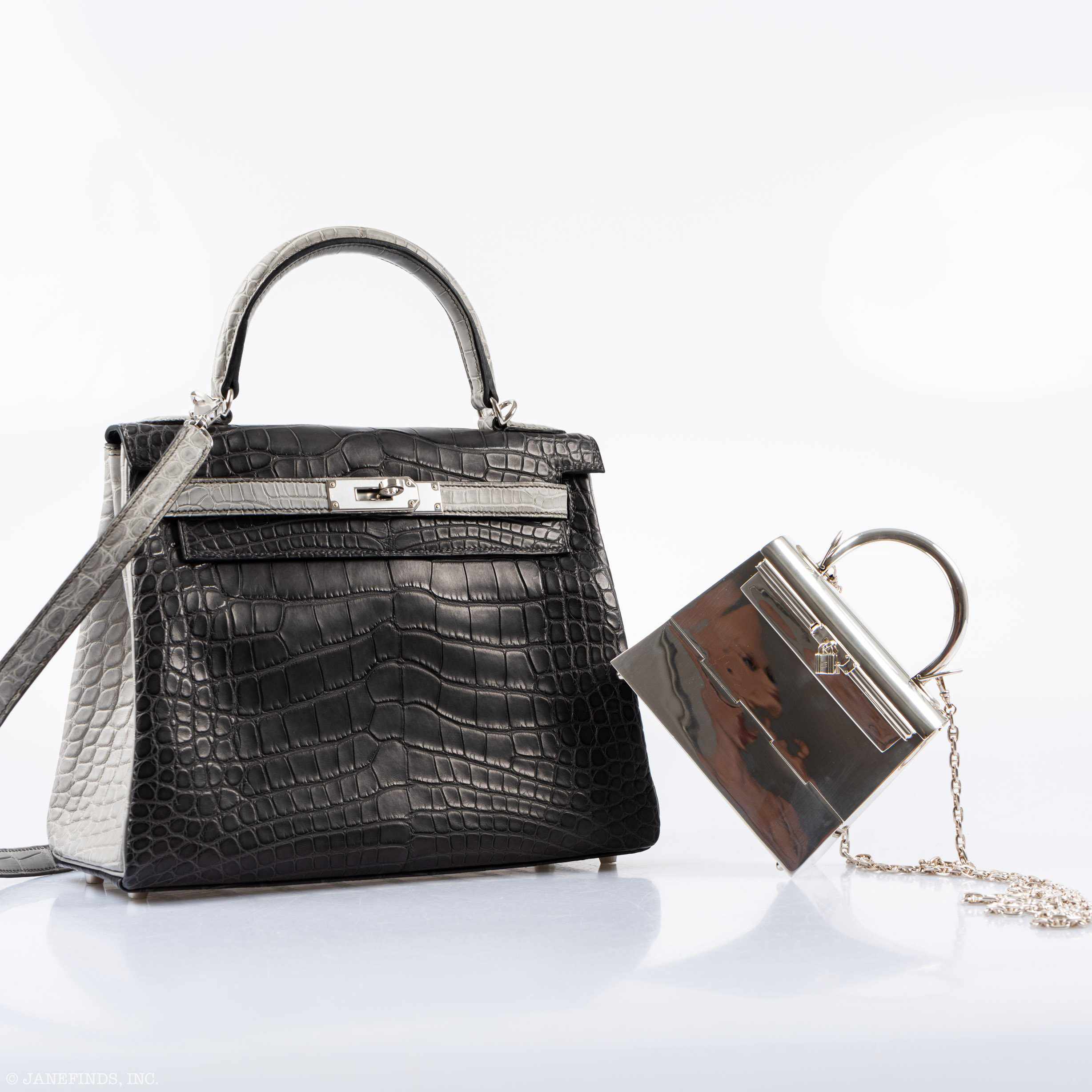 Hermès Ultra-Rare Mini Kelly in Sterling Silver, 1990s、mySite、garminoutage.com