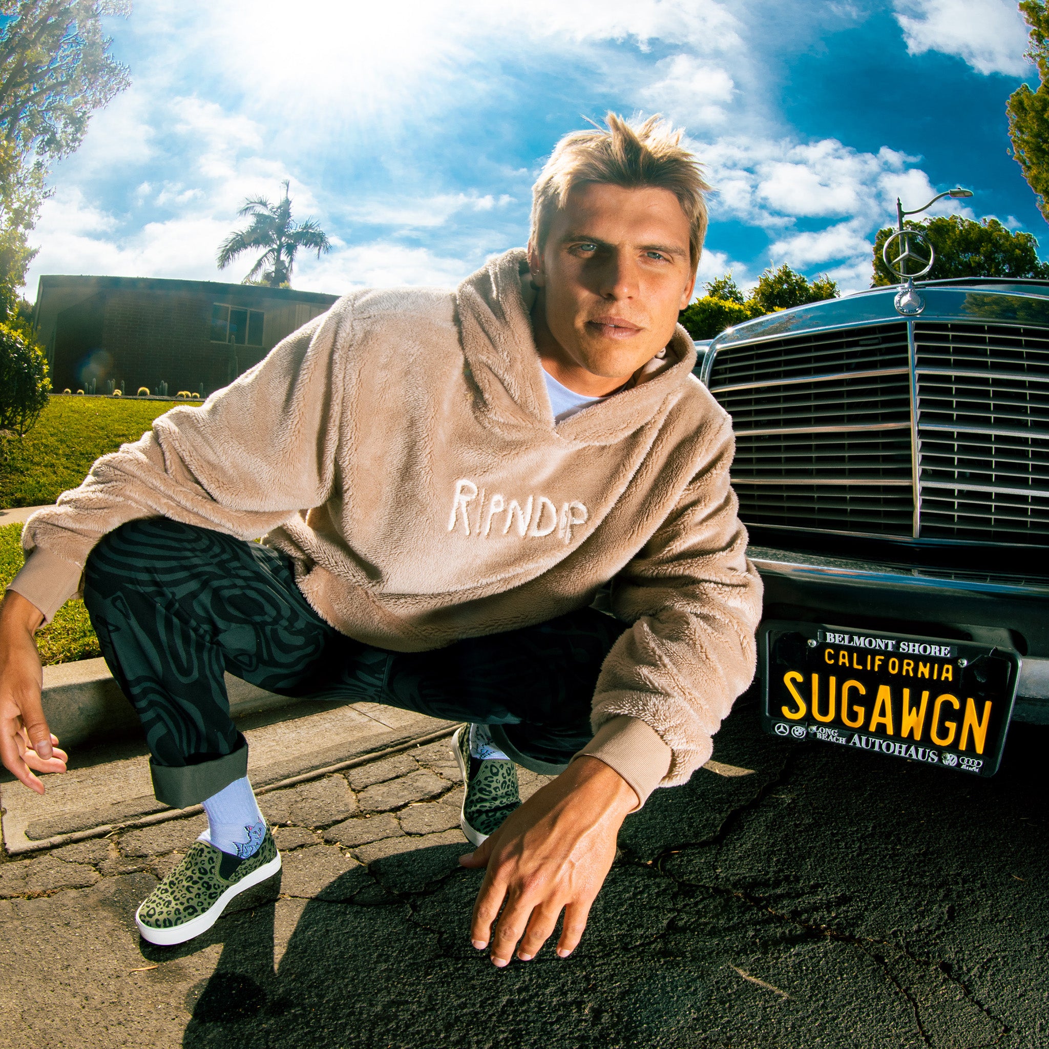  Bradbury Sherpa Hoodie (Tan)、mySite、merchandisen