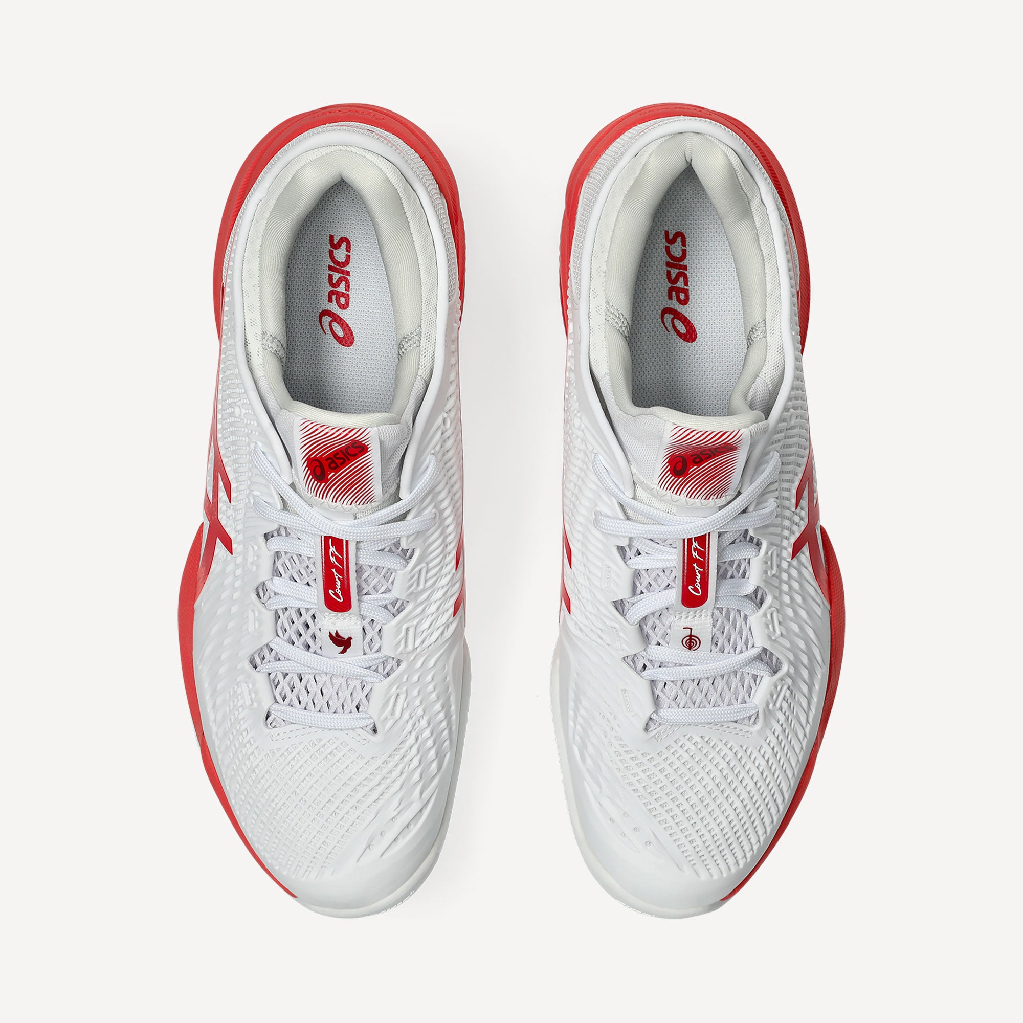 ASICS Court FF 3 Novak Men's Clay Court Tennis Shoes、mySite、neckold