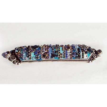 Michal Golan Cool Blues Swarovski Crystal Mezuzah、mySite、topwebapps