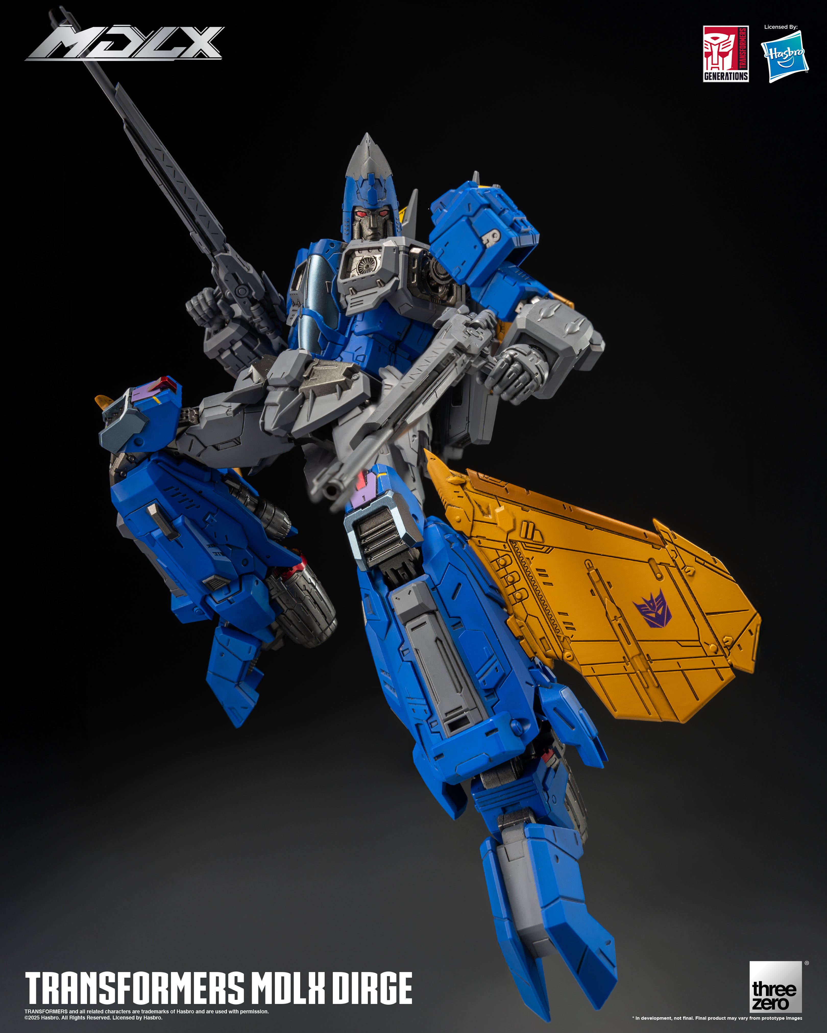 Threezero Transformers MDLX Dirge、mySite、hgirdovlk