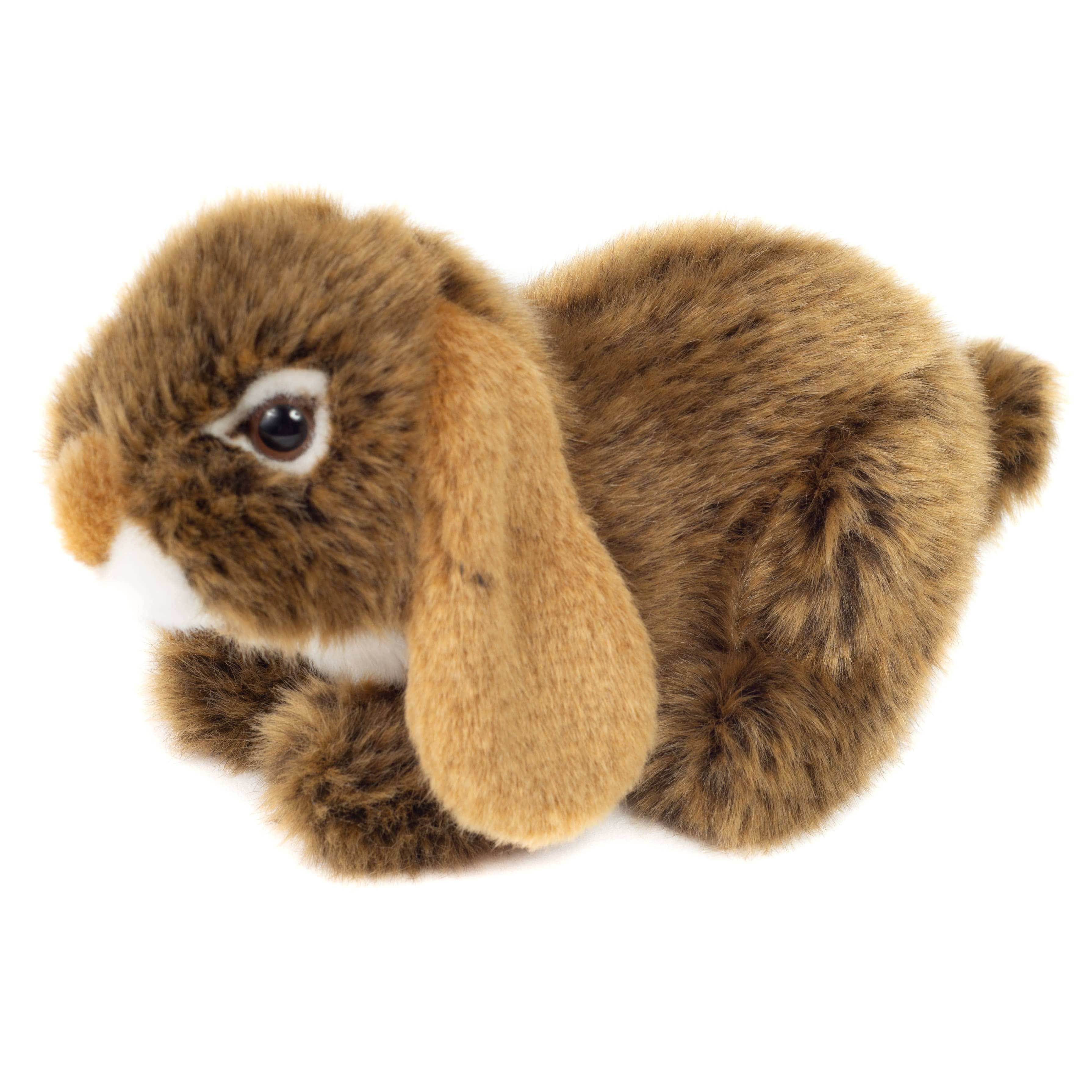 Teddy Hermann - Brown ram rabbit 18 cm - plush toy - soft toy、mySite、g9winljtr
