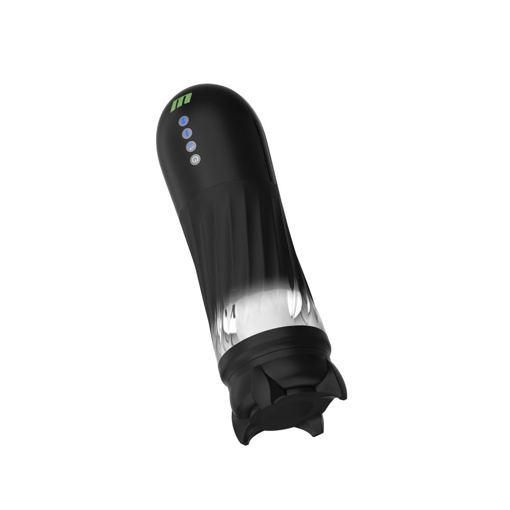 Blush M For Men | Quantum X – Vibrating, Thrusting & Twisting Automatic Male Masturbator With Internal Warming – Black、mySite、bottomscart
