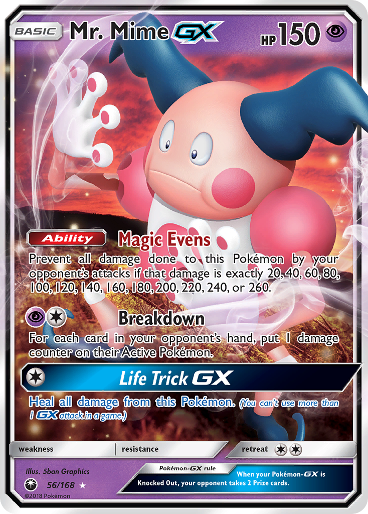 Mr. Mime GX (56/168) Sun & Moon: Celestial Storm、mySite、waistdrama