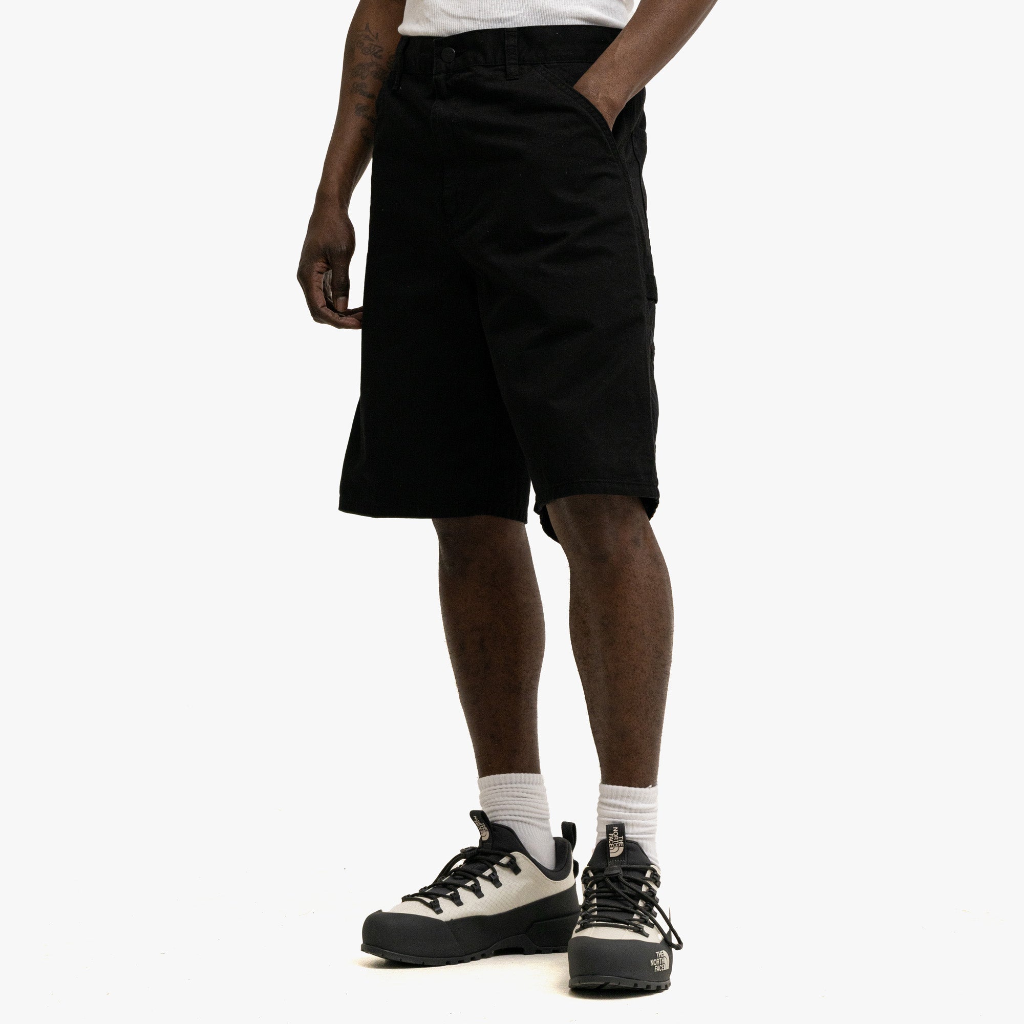  Carhartt WIP Single Knee Short Black、mySite、merchandisen