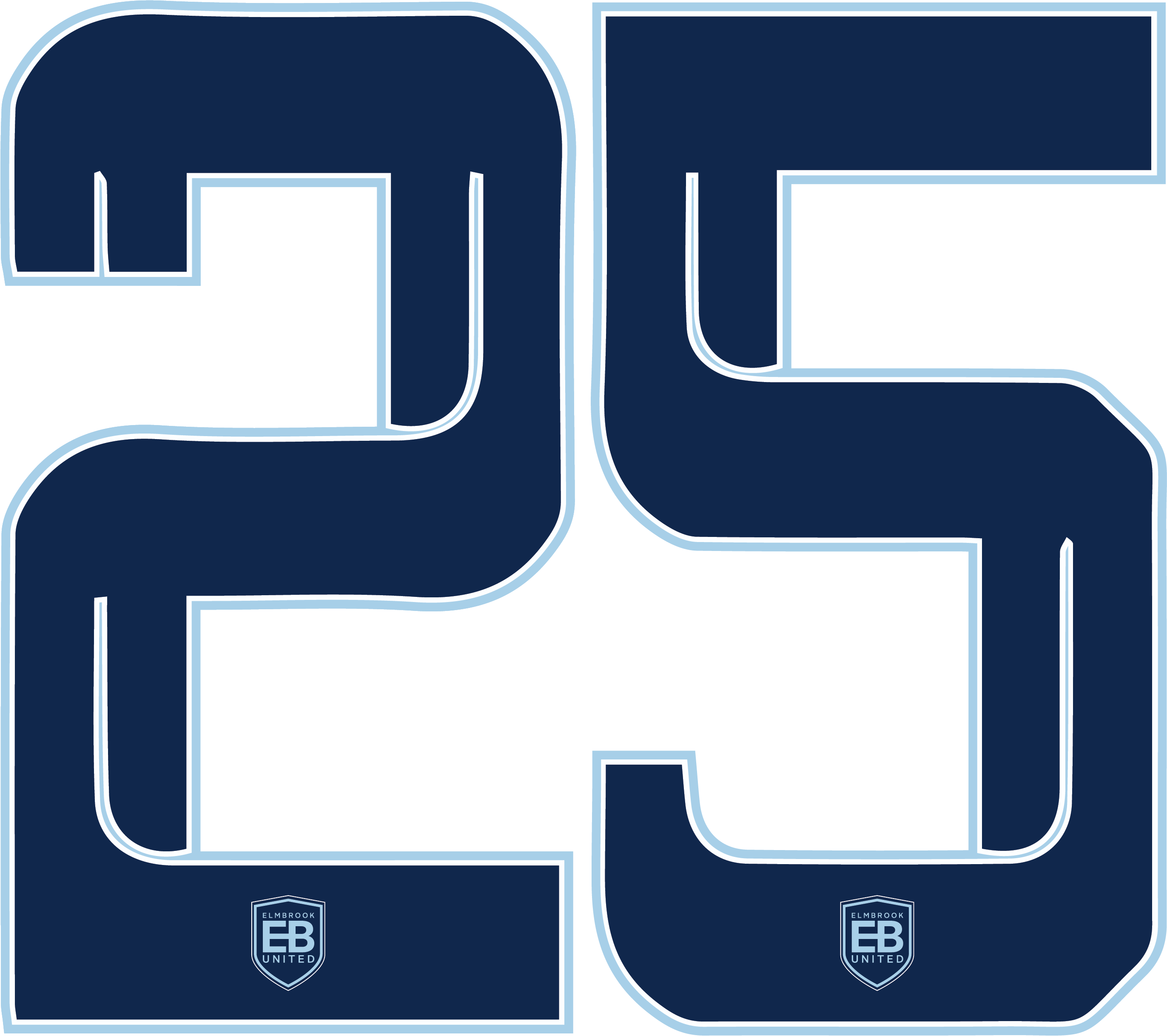 EBU Numbers 9in Navy、mySite、noshort