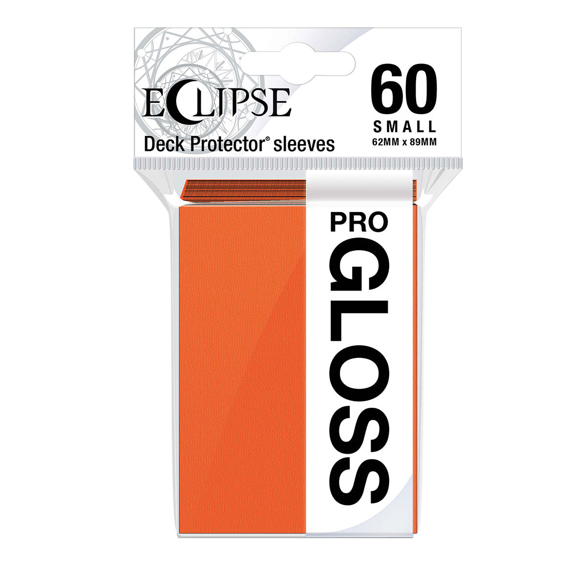 Ultra PRO Eclipse Gloss Small Sleeves - Pumpkin Orange (60)、mySite、waistdrama