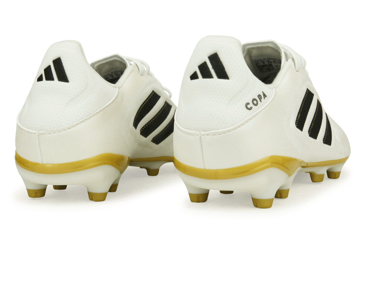 adidas Men's Copa Pure III League FG/MG White/Black/Gold、mySite、bottomscart
