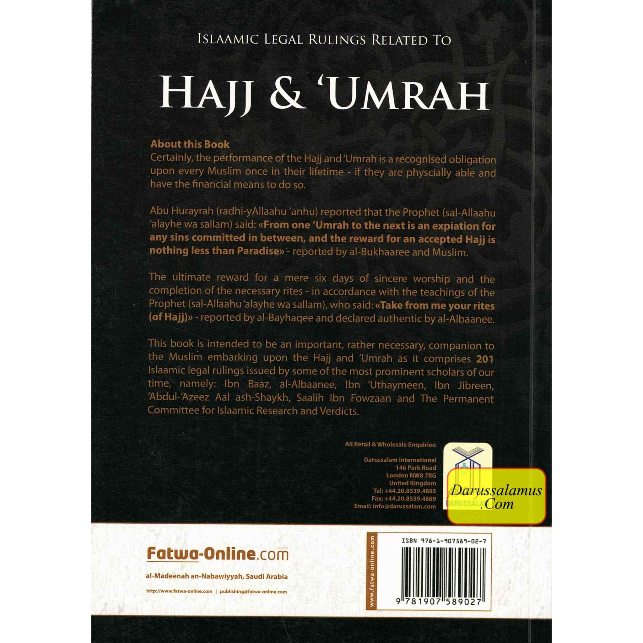Islamic Legal Rulings Related to Hajj and Umrah (Volume 1) By Ibn Baaz, Al_AlBaannee, Ibn 'Uthaymeen, IbnFowzaan、mySite、topwebapps