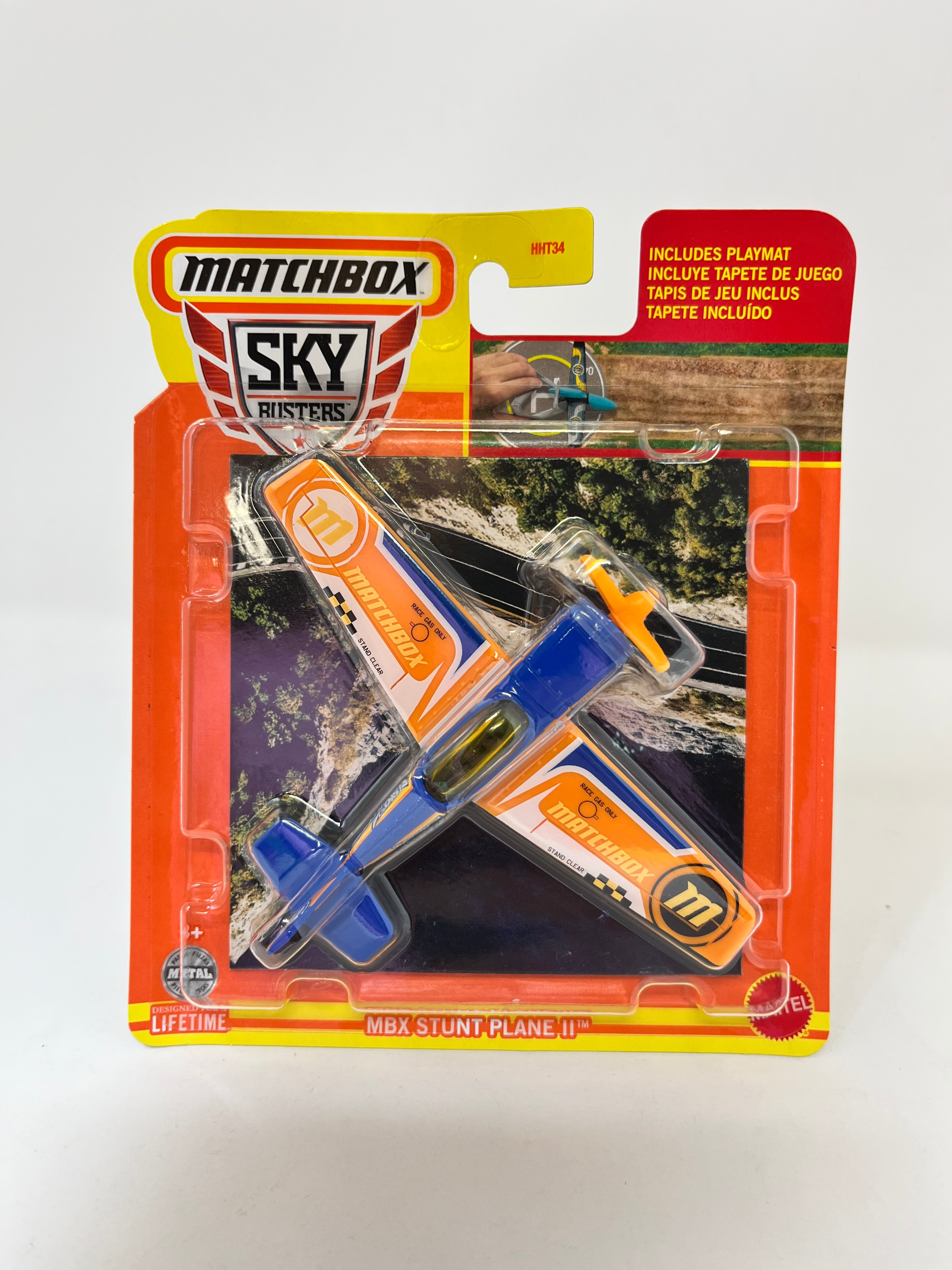 Stunt Plane II #08 * 2024 Matchbox Sky Busters Case L、mySite、hgirdovlk