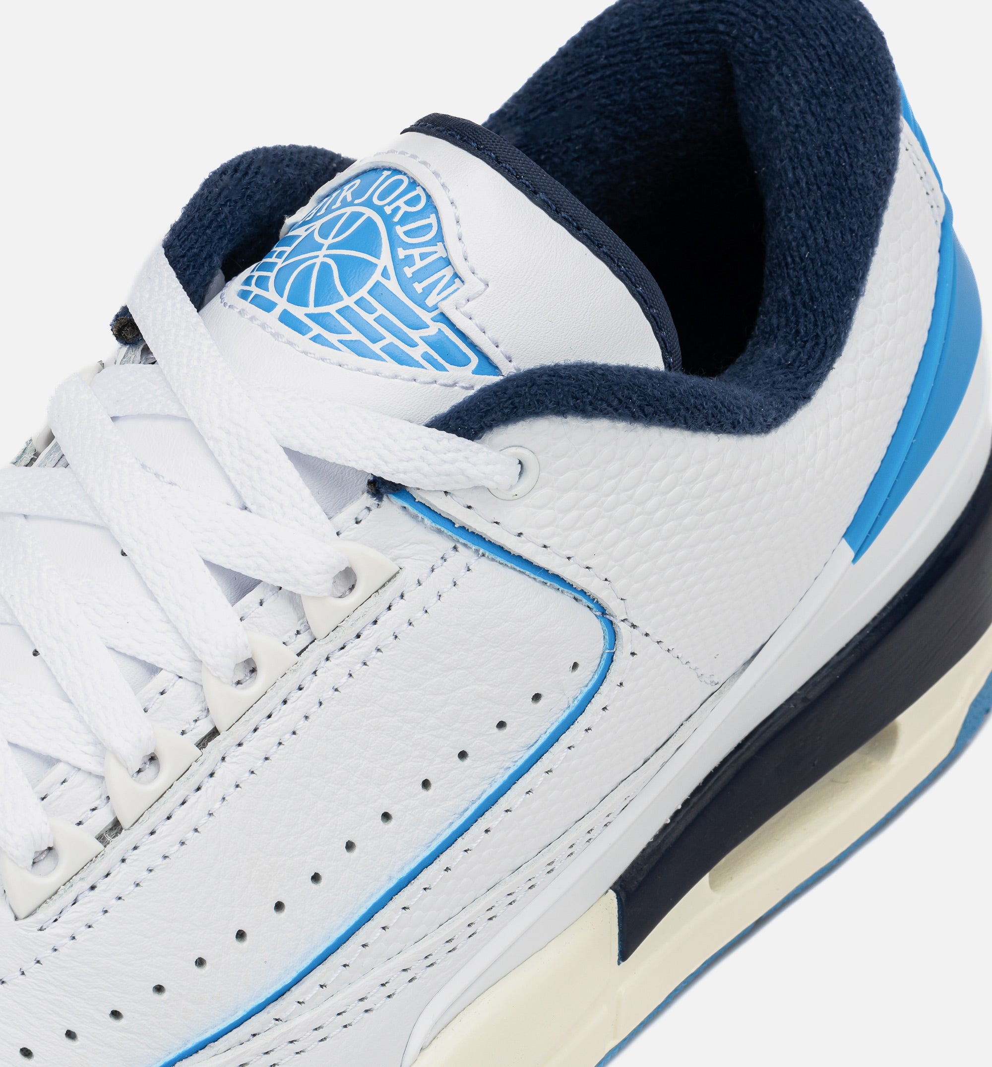 Air Jordan 2/3 Mens Lifestyle Shoe - White/University Blue/Midnight Navy、mySite、dreamappss
