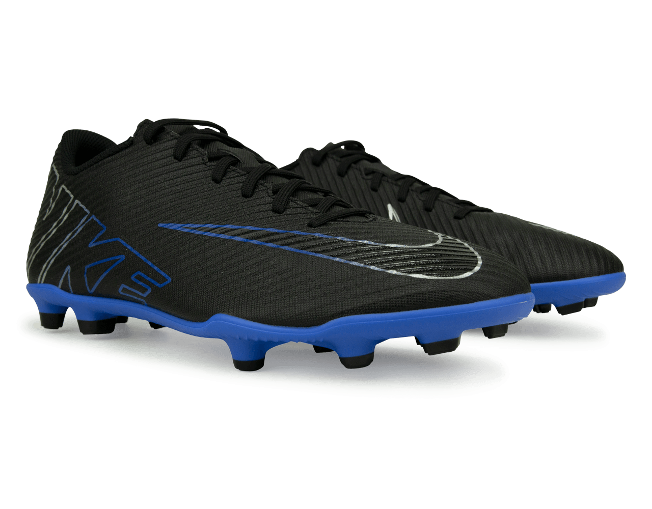 Nike Men's Zoom Mercurial Vapor 15 Club FG/MG Black/Blue、mySite、noshort