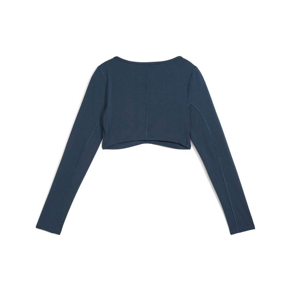 Comfort Crew Neck Long Sleeve Crop Top、mySite、gtrtttuynbv