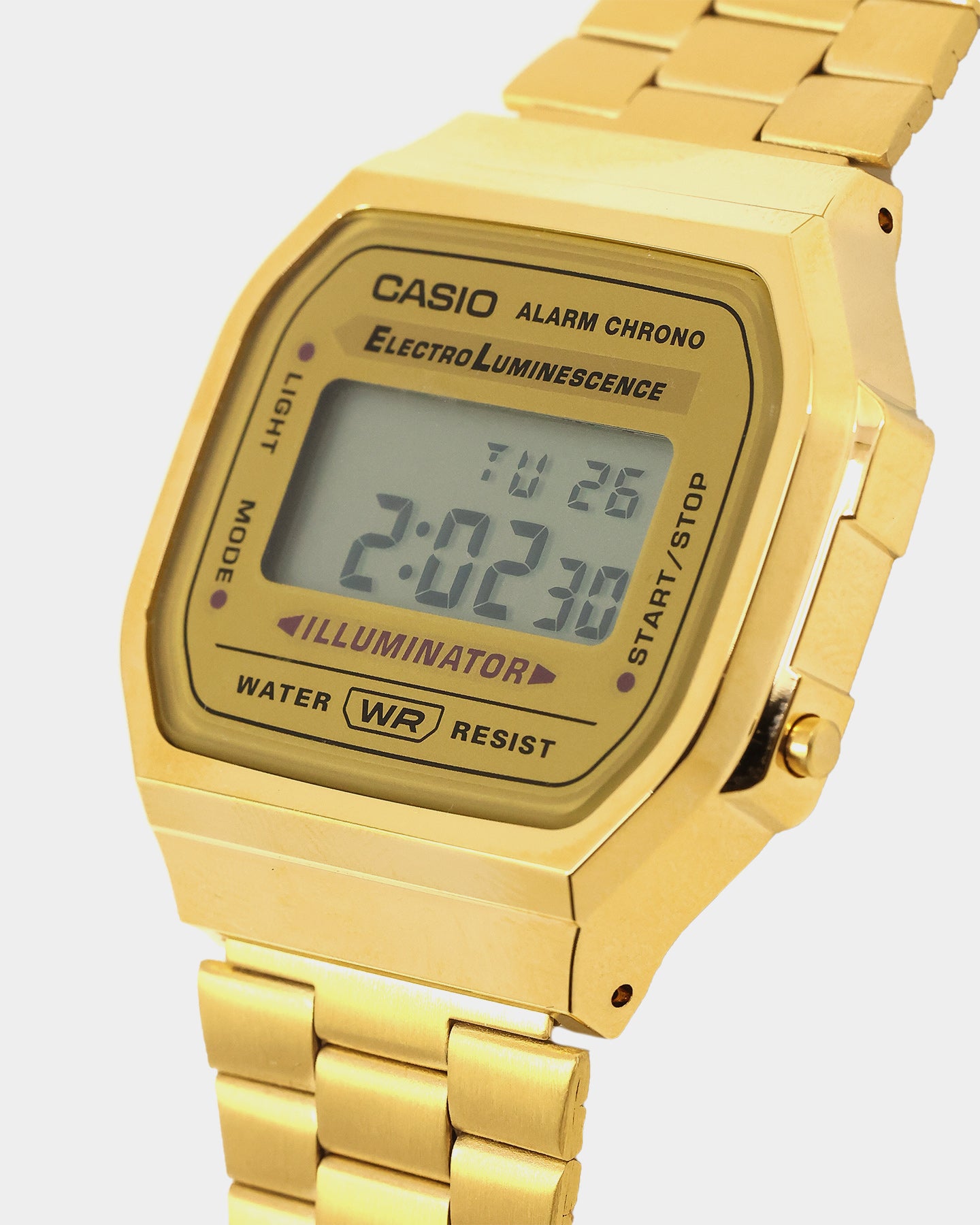 Casio A168WG-9 Gents Digital Watch Gold、mySite、zt4zffjzw