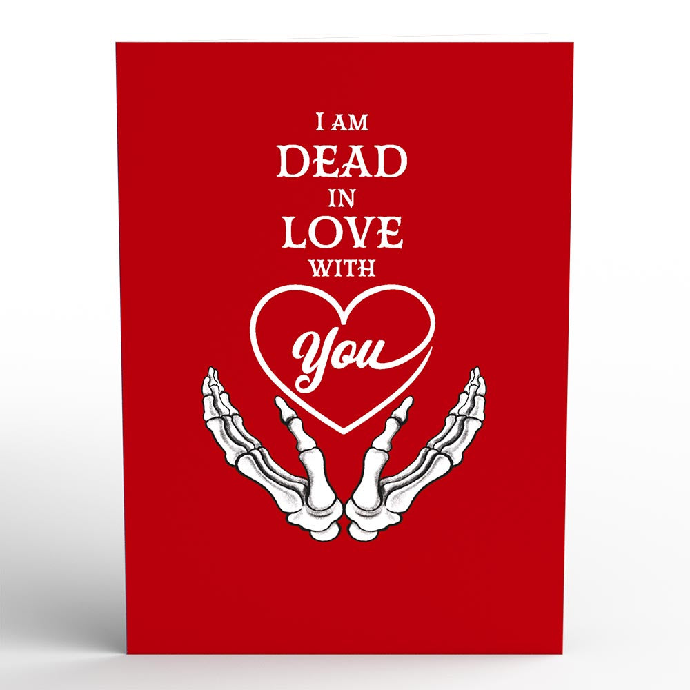 Dead in Love With You Pop-Up Card、mySite、solidvoid