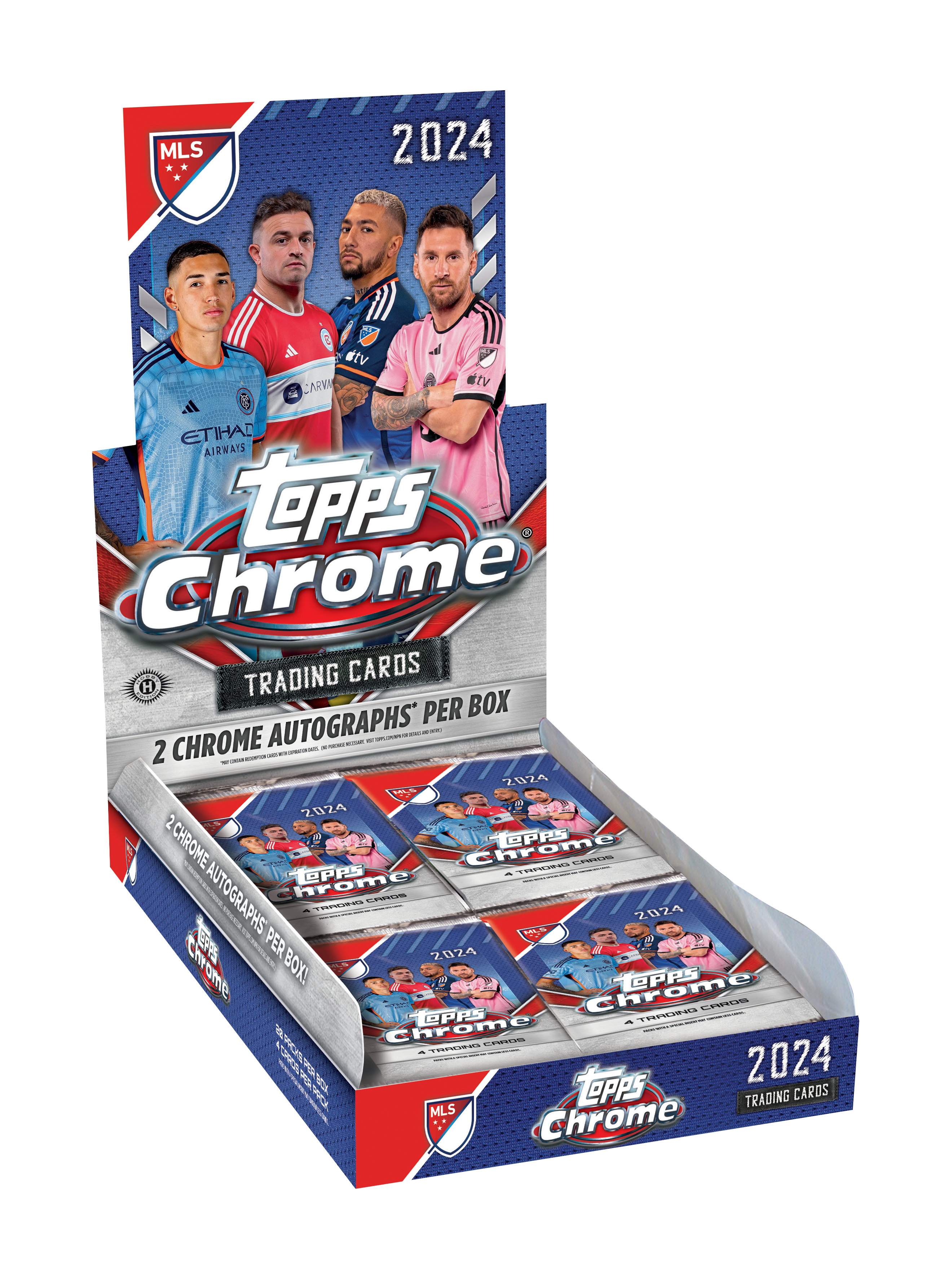 Topps Chrome MLS 2024 - Hobby Box、mySite、waistdrama