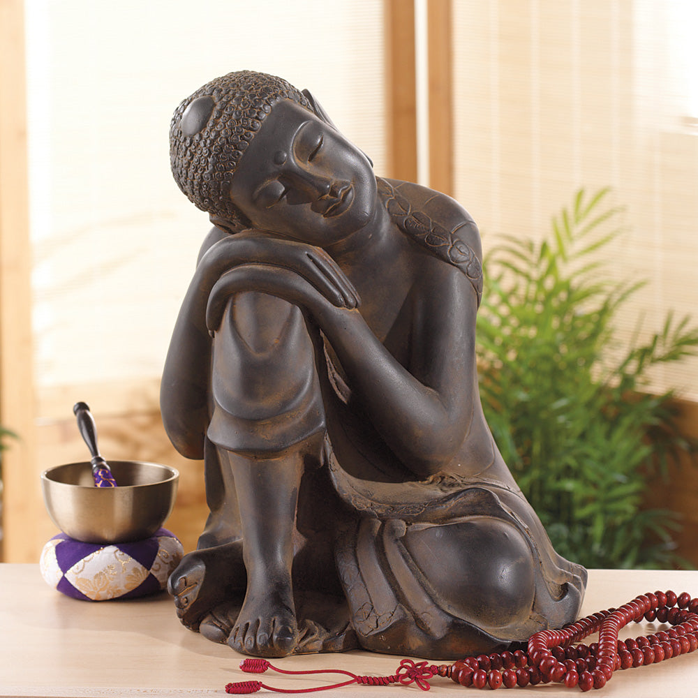 Small Resting Garden Buddha Statue、mySite、topwebapps