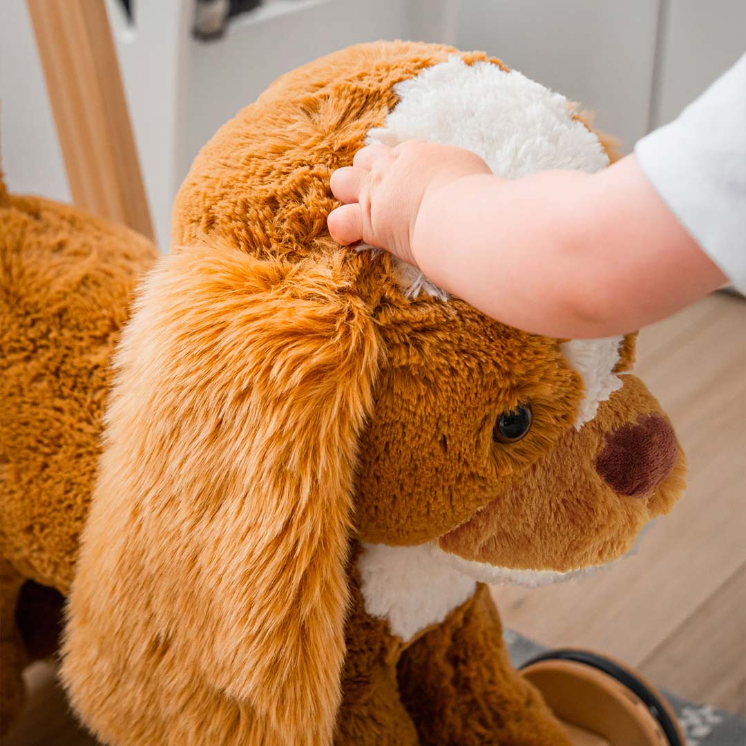  Little Bird Told Me Peanut Pup Baby Walker / Push Along - Brown、mySite、merchandisen