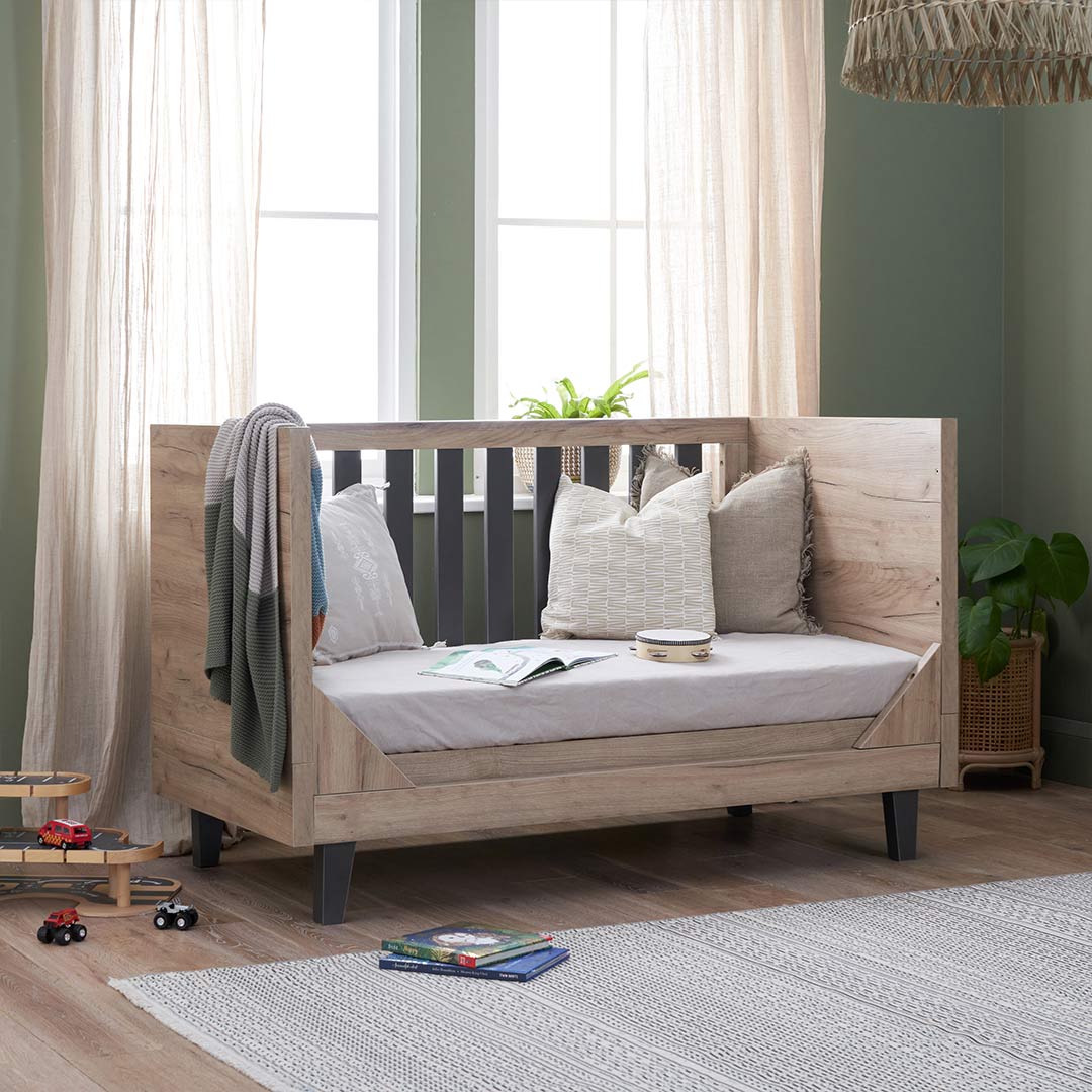  Tutti Bambini Como 2 Piece Room Set - Distressed Oak/Slate Grey、mySite、merchandisen
