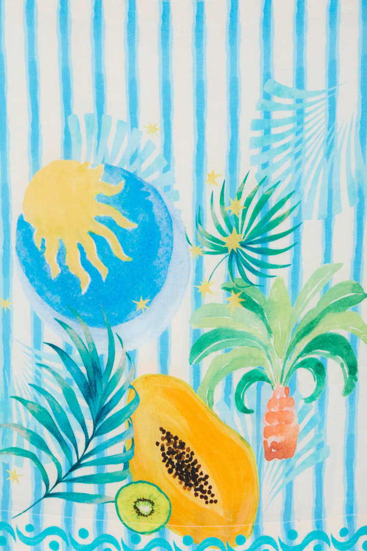 Rio Stripe Boxy Top、mySite、solidvoid