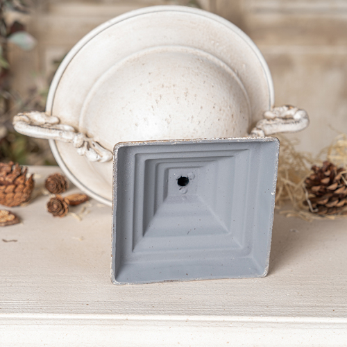  Vintage Double-Handled Flower Pot for Timeless Home Décor, Ideal for Showcasing Plants and Adding Charm to Your Space、、yumabirdnaturehistoryfestival