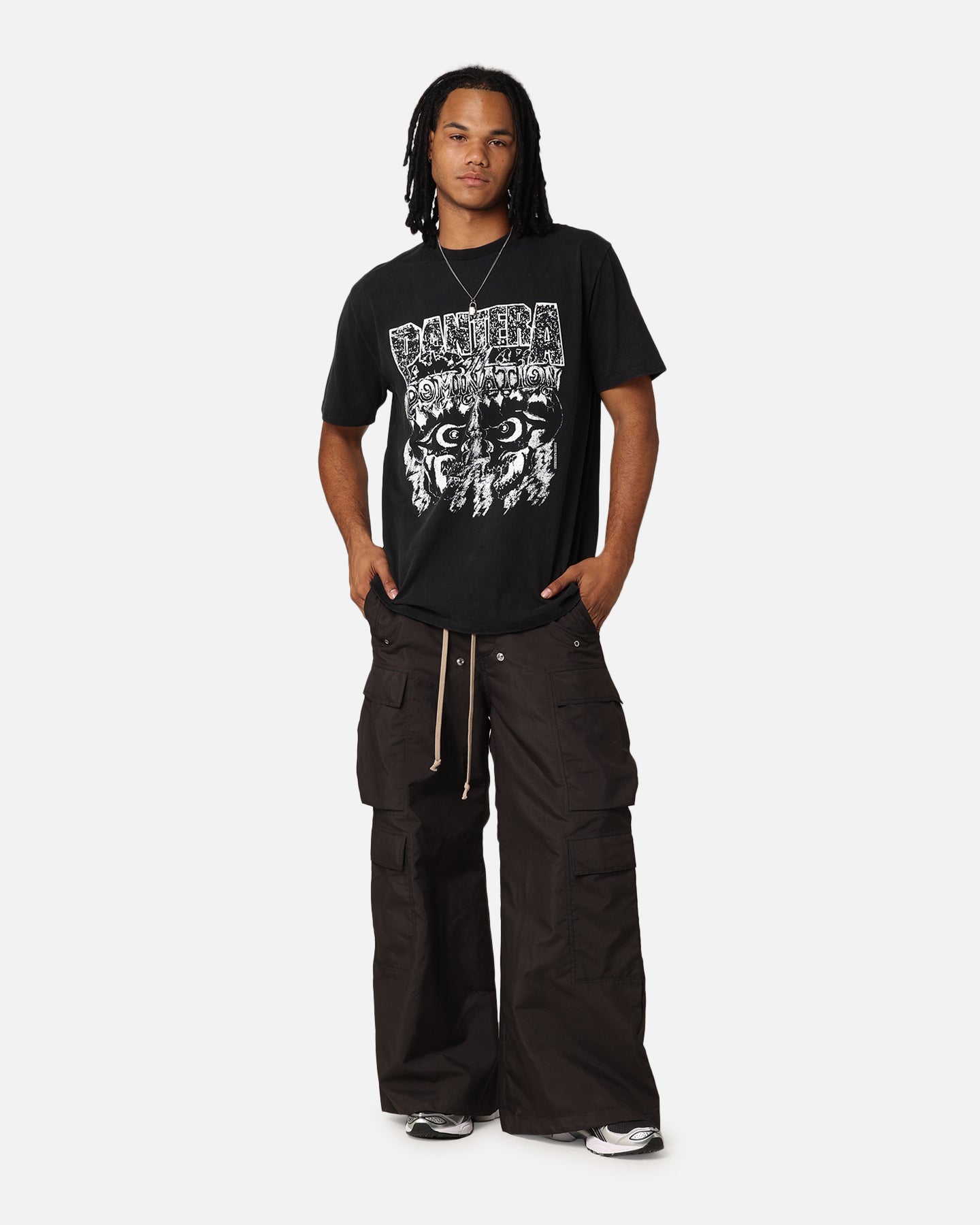 Pantera Domination T-Shirt Washed Black、mySite、zt4zffjzw