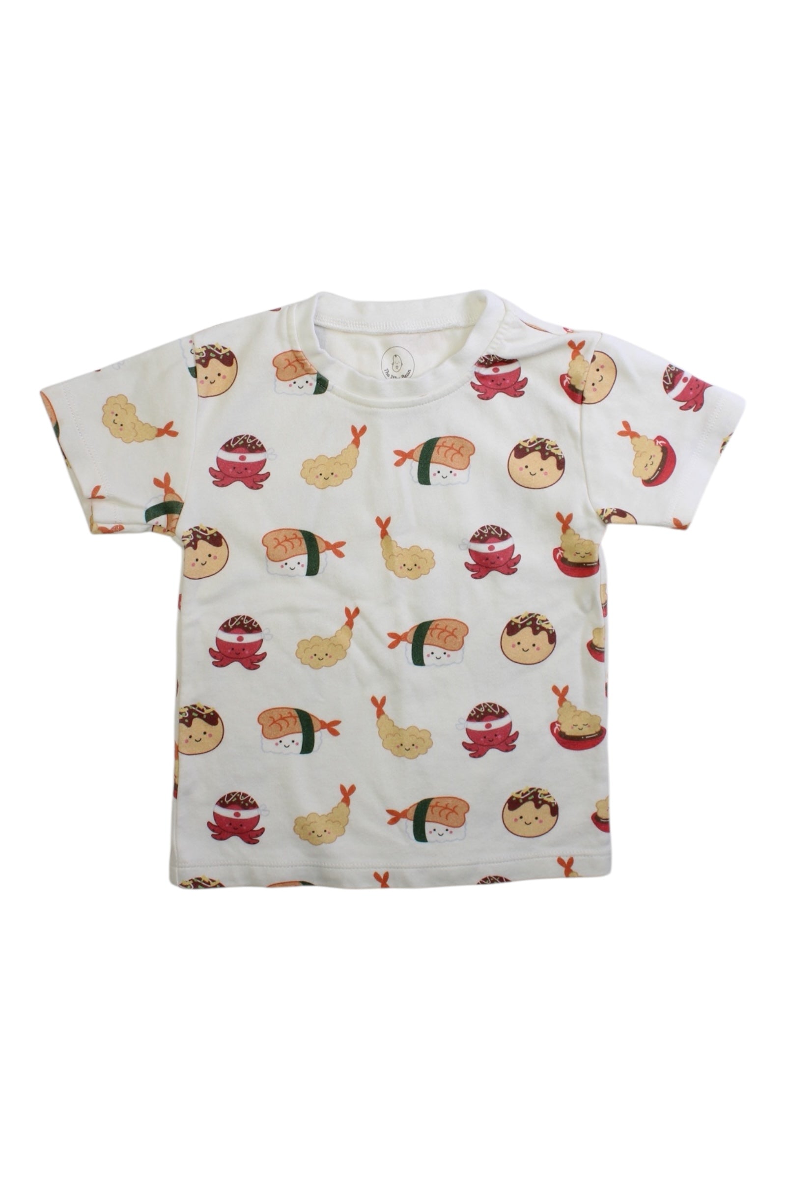 The Wee Bean Sushi Print T-Shirt 18-24M、mySite、g9winljtr