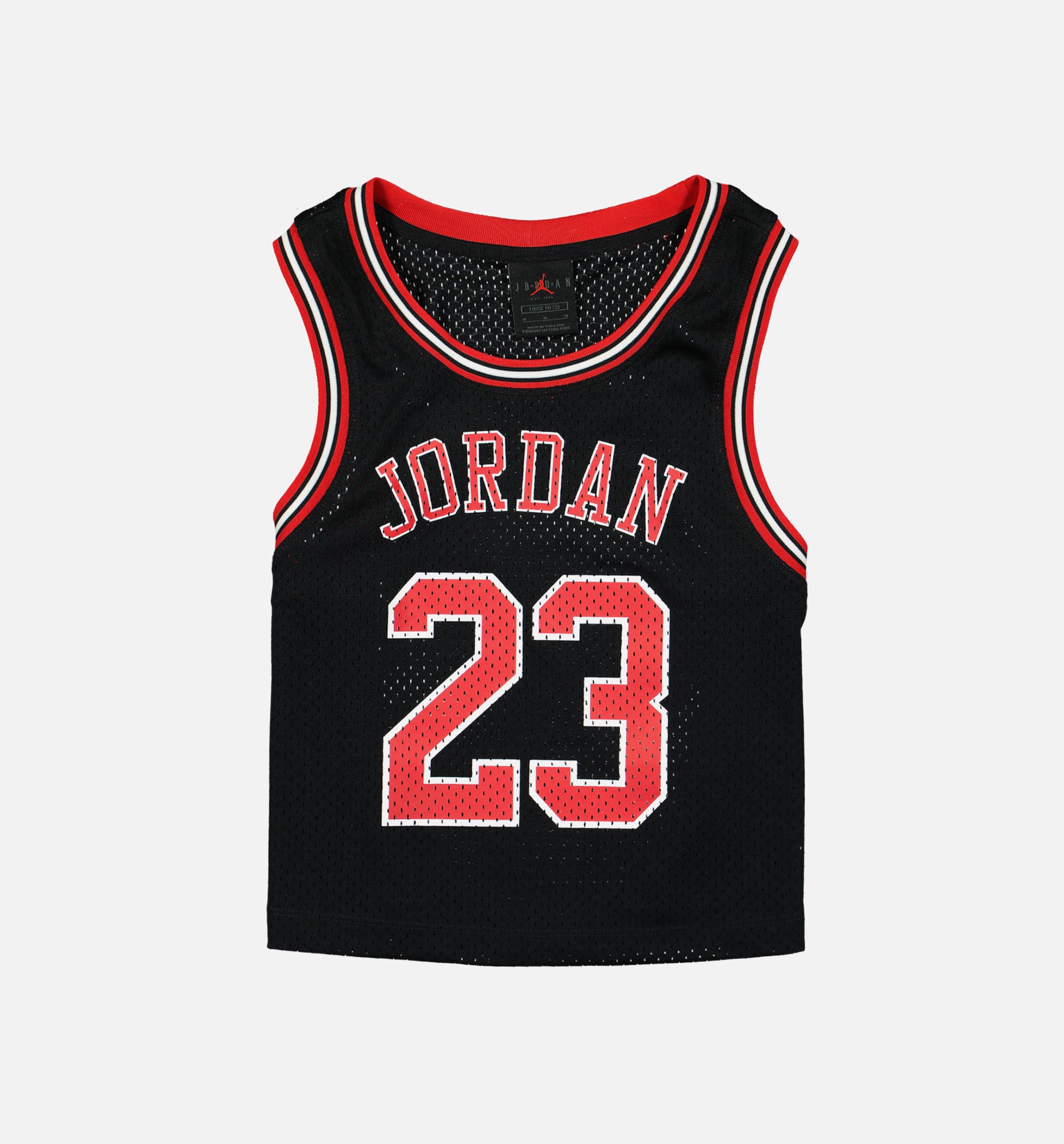 Essential Jersey Womens Jersey - Black/Red、mySite、dreamappss