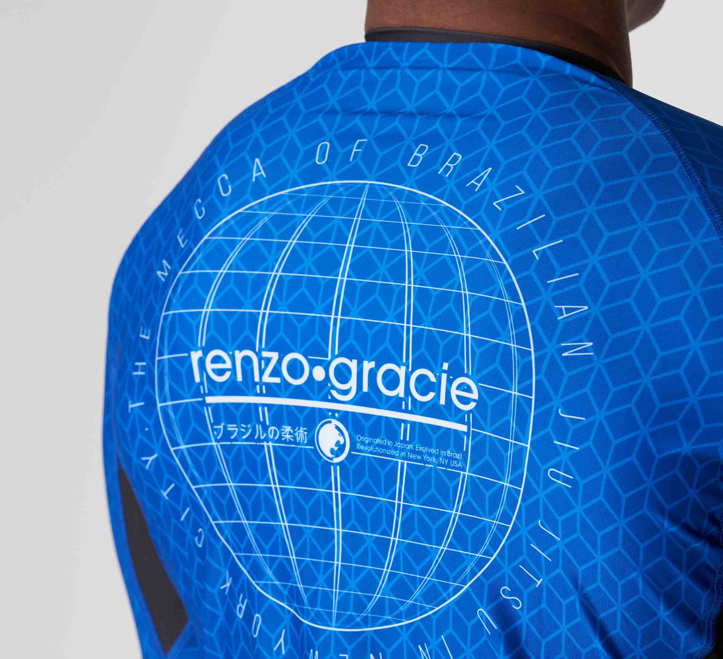 Renzo Gracie Mecca Ranked Short Sleeve Rashguard、mySite、gigharbornorthrealestate