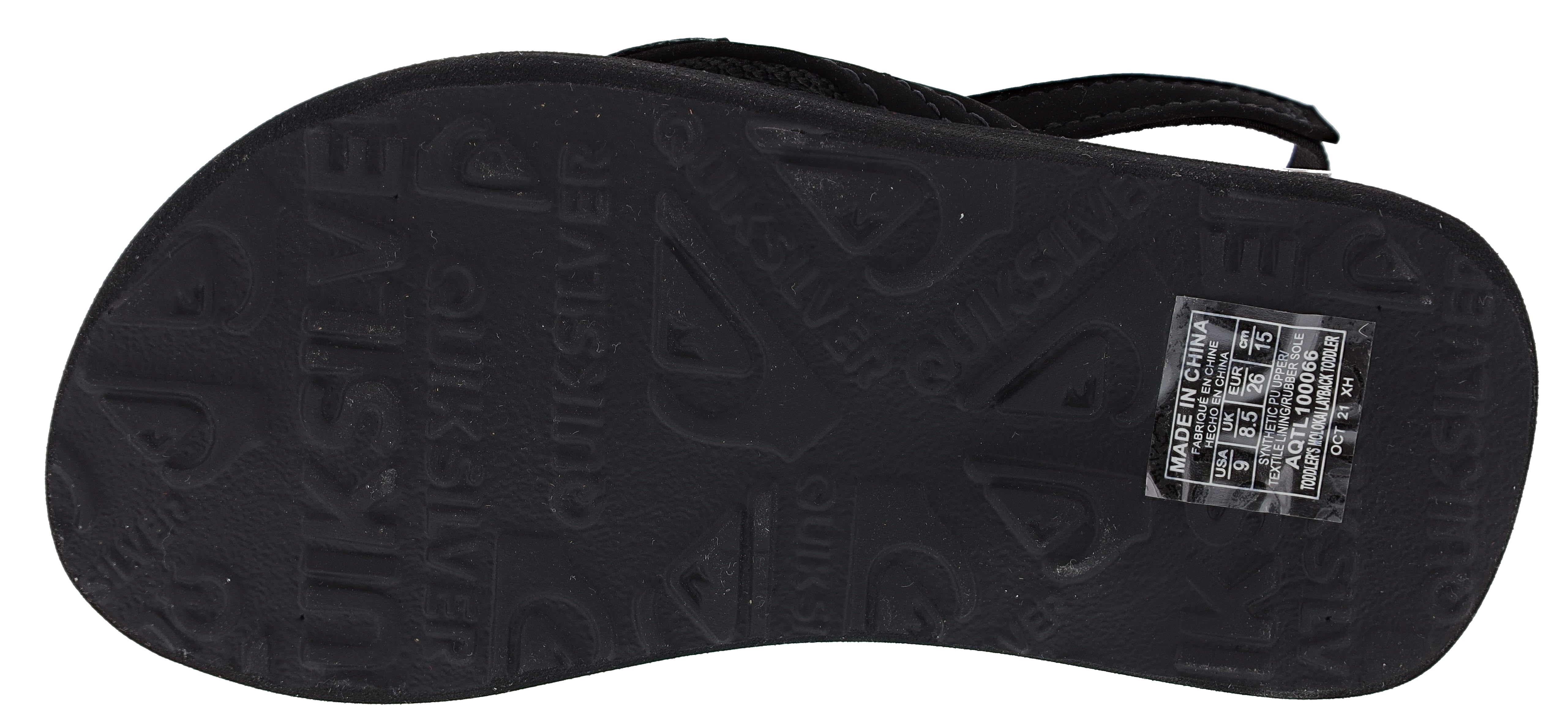 Quiksilver Toddler's Molokai Layback Sandals、mySite、dreamappss
