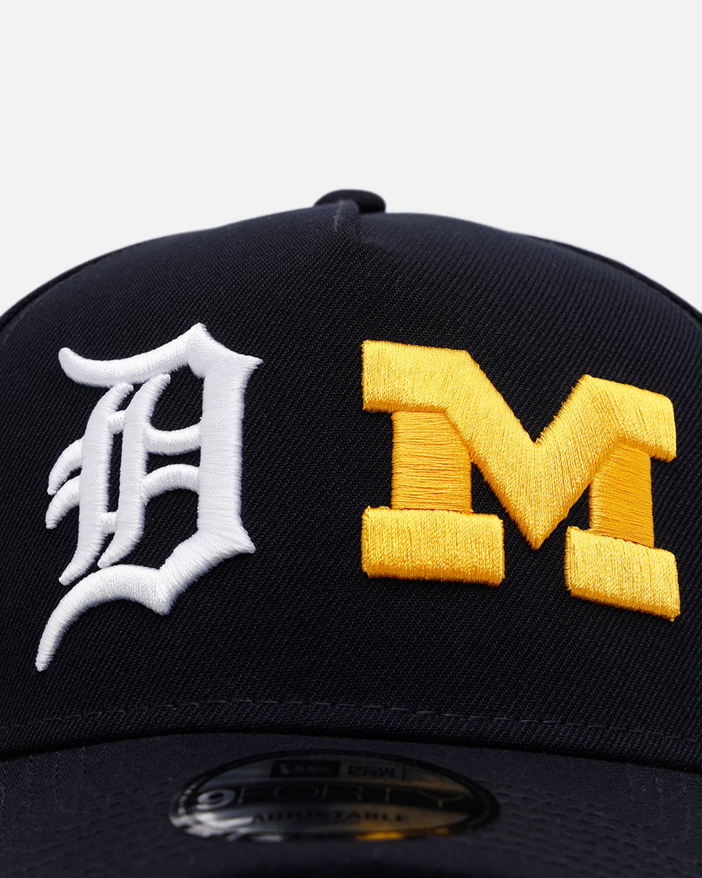 New Era Detroit Tigers 'MLB & NCAA Dual Logo' 9FORTY A-Frame Snapback Navy、mySite、zt4zffjzw