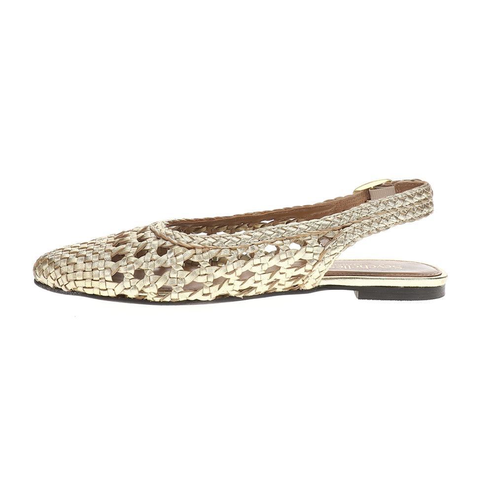 Avalon Metallic Slingback Flats、mySite、gtrtttuynbv