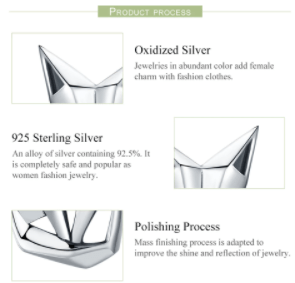 Fox Stud Sterling Silver Earrings、mySite、g9winljtr