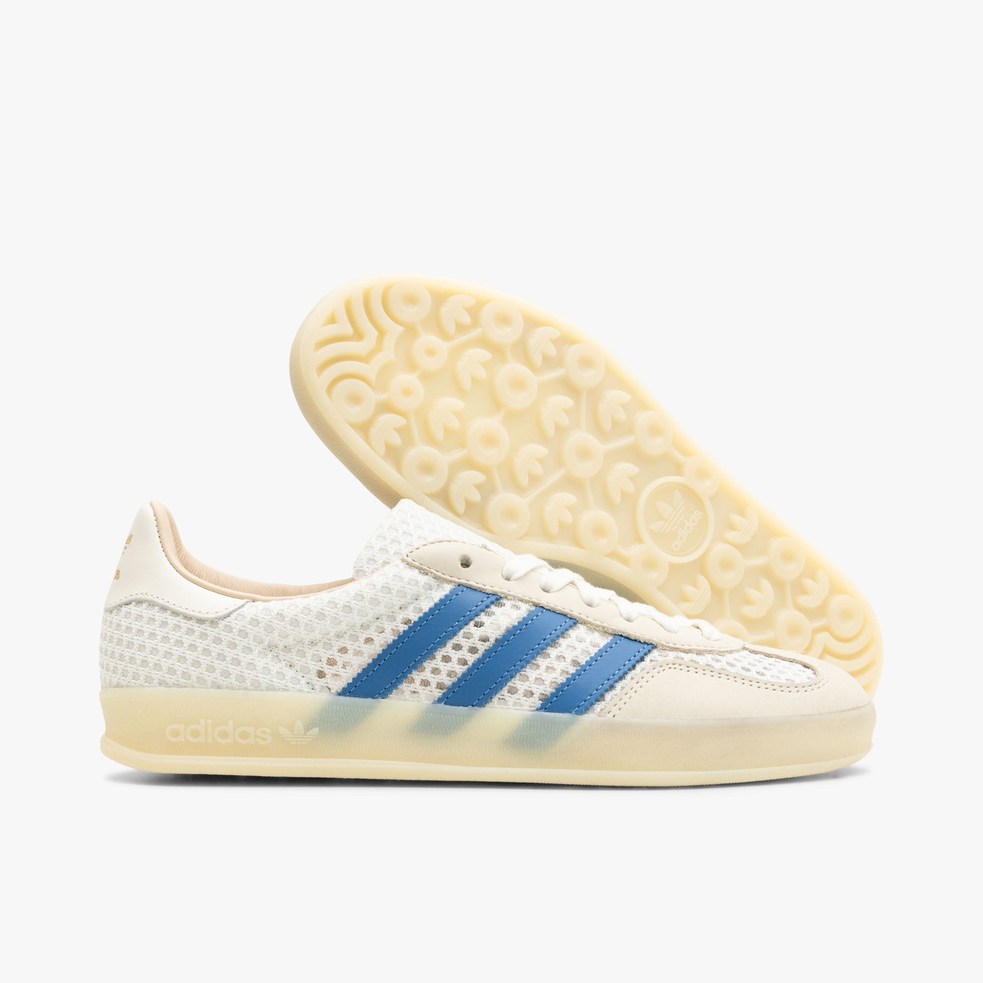  adidas Originals Gazelle Indoor Off White / Focus Blue - W、mySite、merchandisen