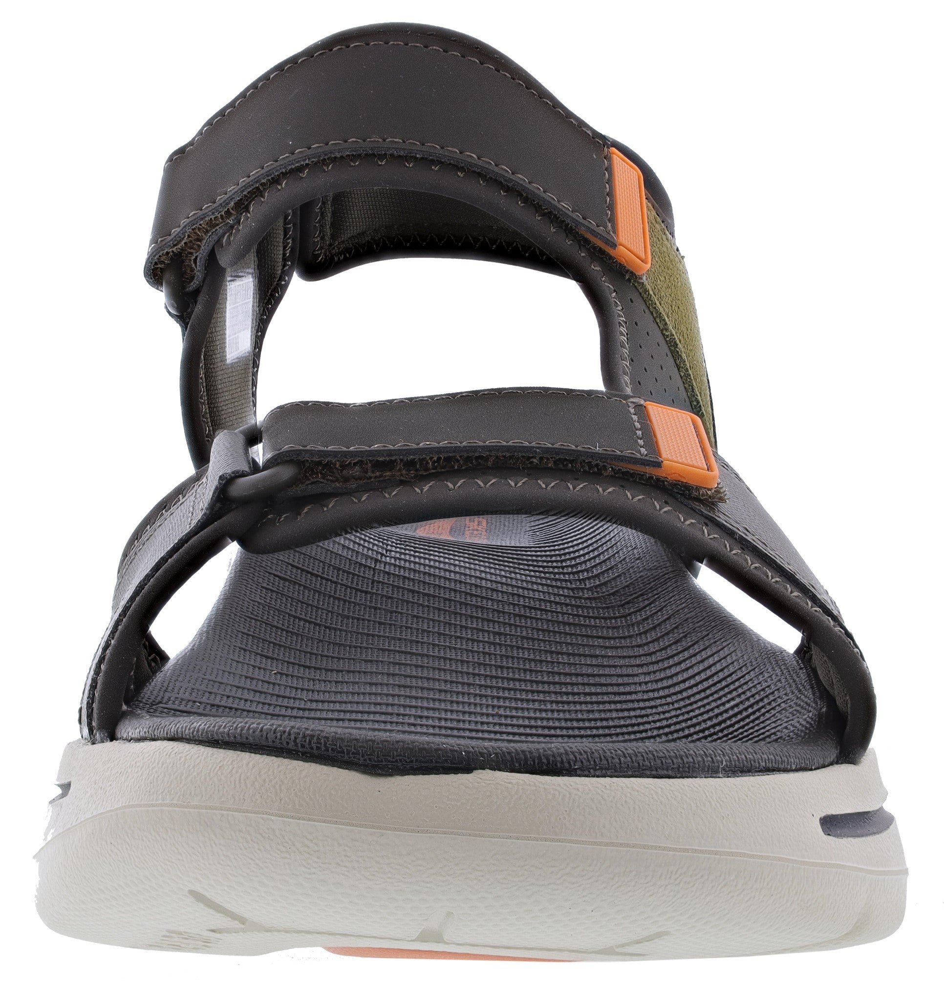 Skechers Men's Go Walk Arch Fit Sandal Mission Hook & Loop Strap Sandals、mySite、dreamappss