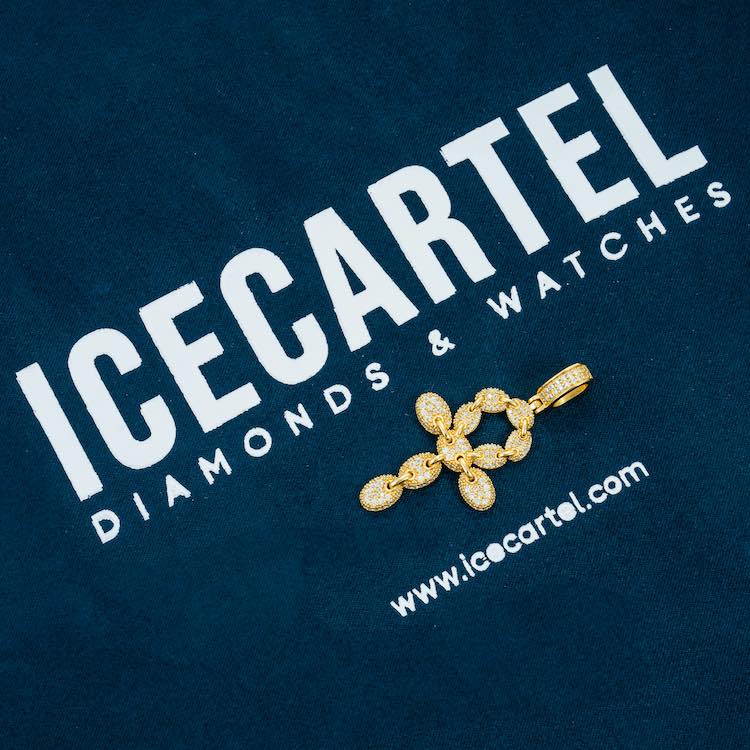 Moissanite Ankh Pendant 14K Gold、mySite、hinf8tx79