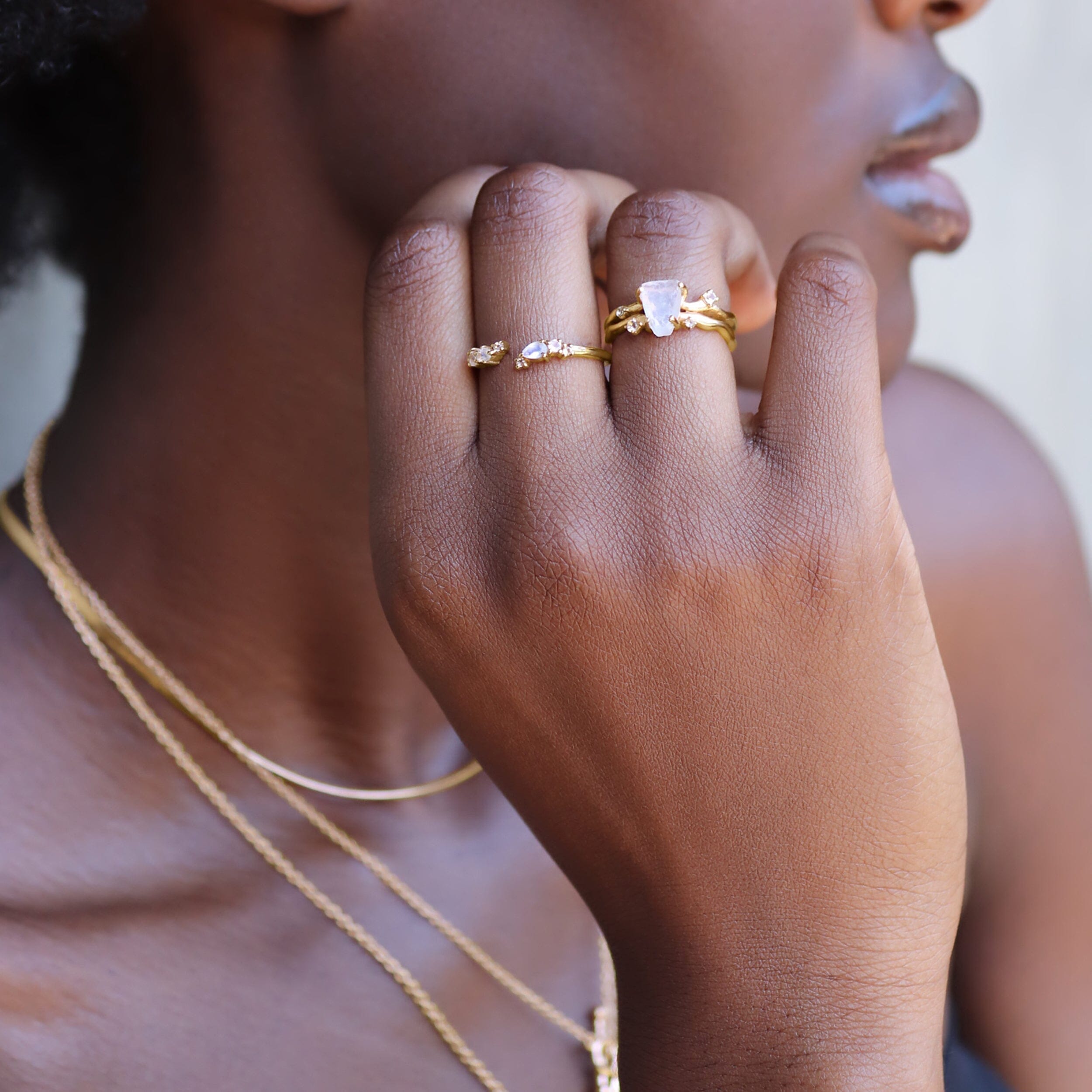 Raw Crystal Ring - Flow、mySite、hinf8tx79