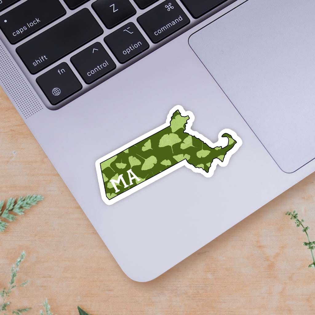  Massachusetts Green Nature Sticker、mySite、ghnorth