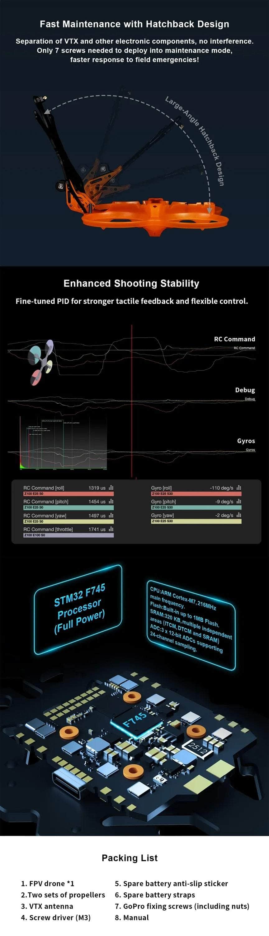 Axisflying C35 V3 Drone - No FPV System + GPS