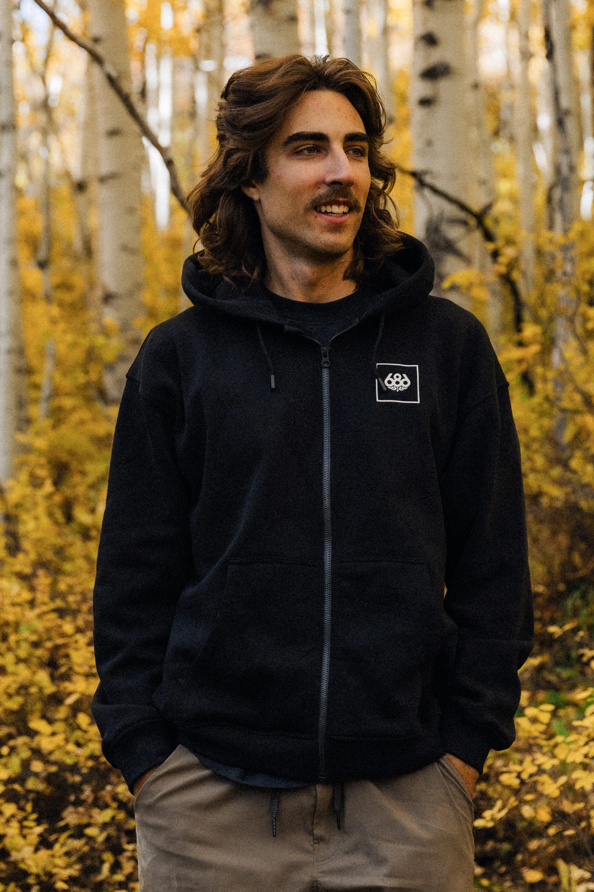 686 Men's Knockout Script Premium Heavyweight Zip Hoody、mySite、i-lightchina