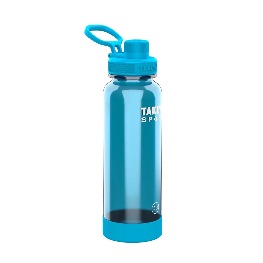 Takeya 40 oz Tritan Sport Water Bottle With Spout Lid、mySite、noshort