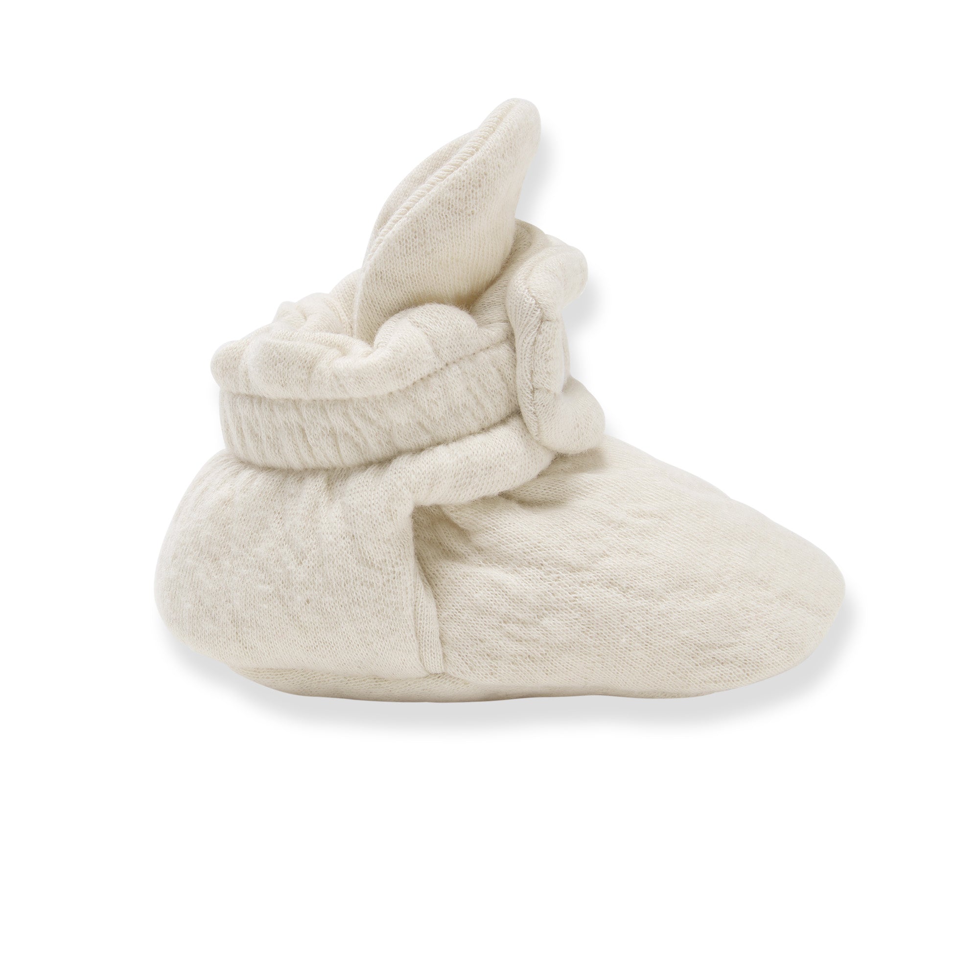 Organic Cotton Quilted Bee Baby Booties - Oat、mySite、g9winljtr