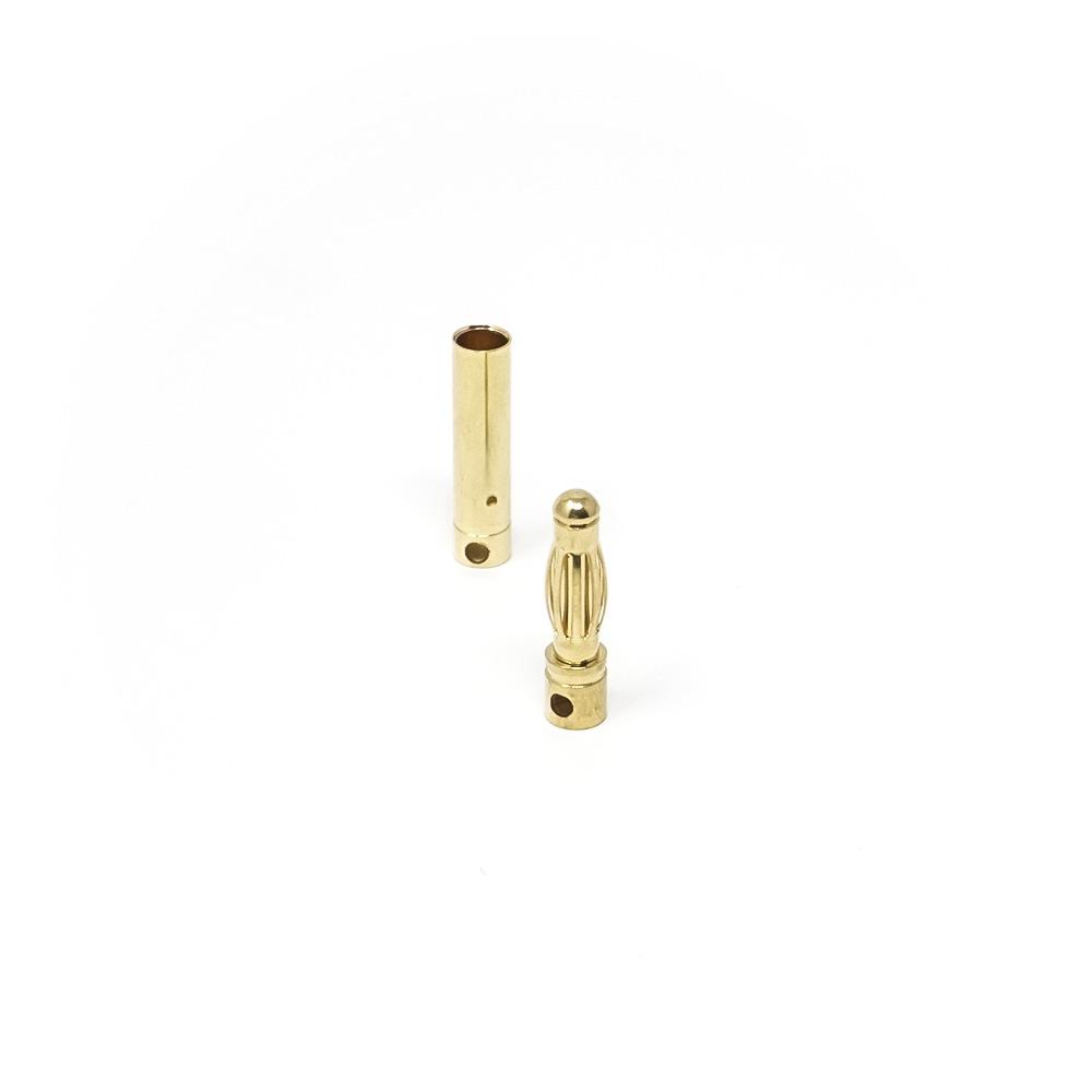  Gold Bullet Banana Connector 3 Pack - Choose Your Size、mySite、merchandisen