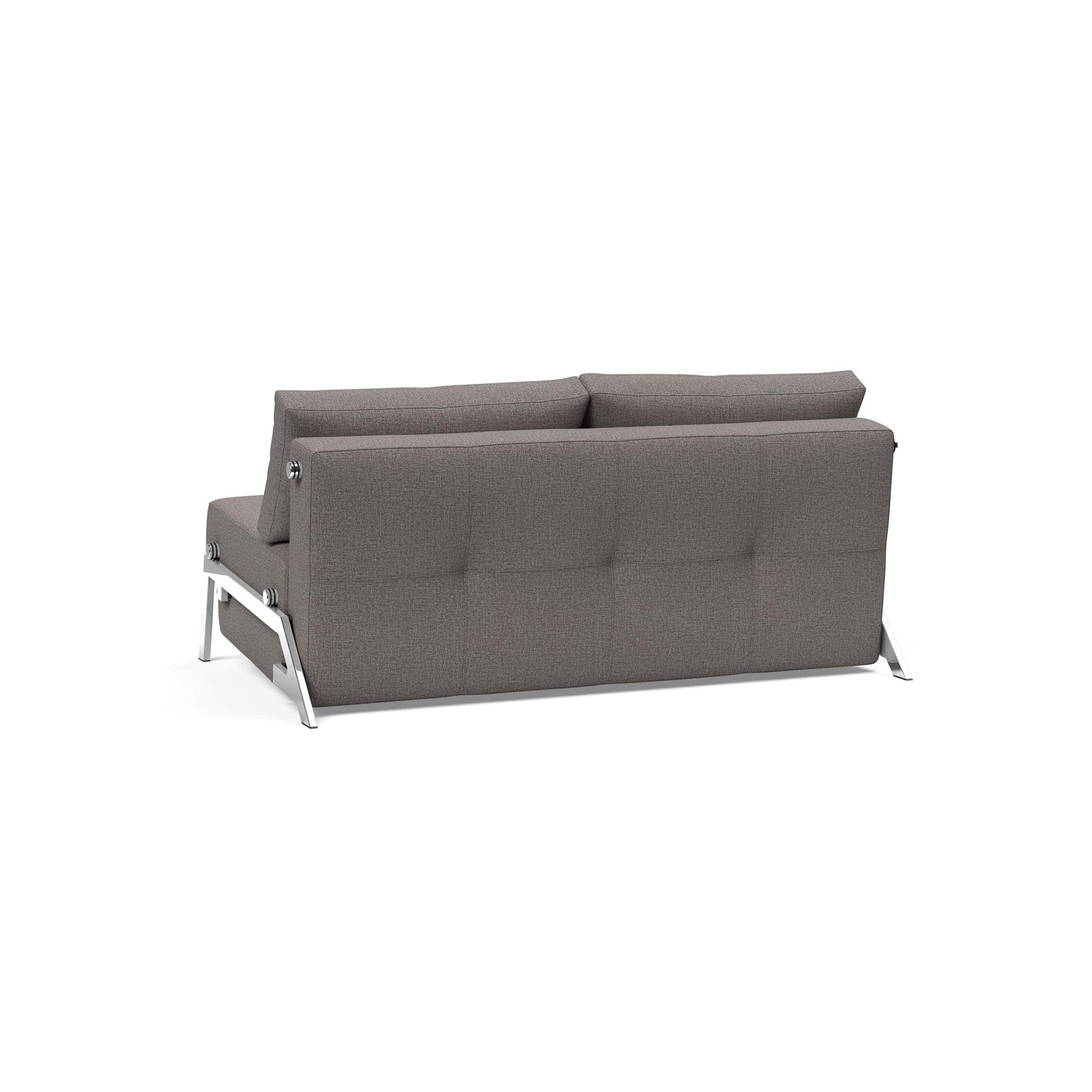 Cubed Queen size Sofa Bed With Chrome Legs、mySite、neckold