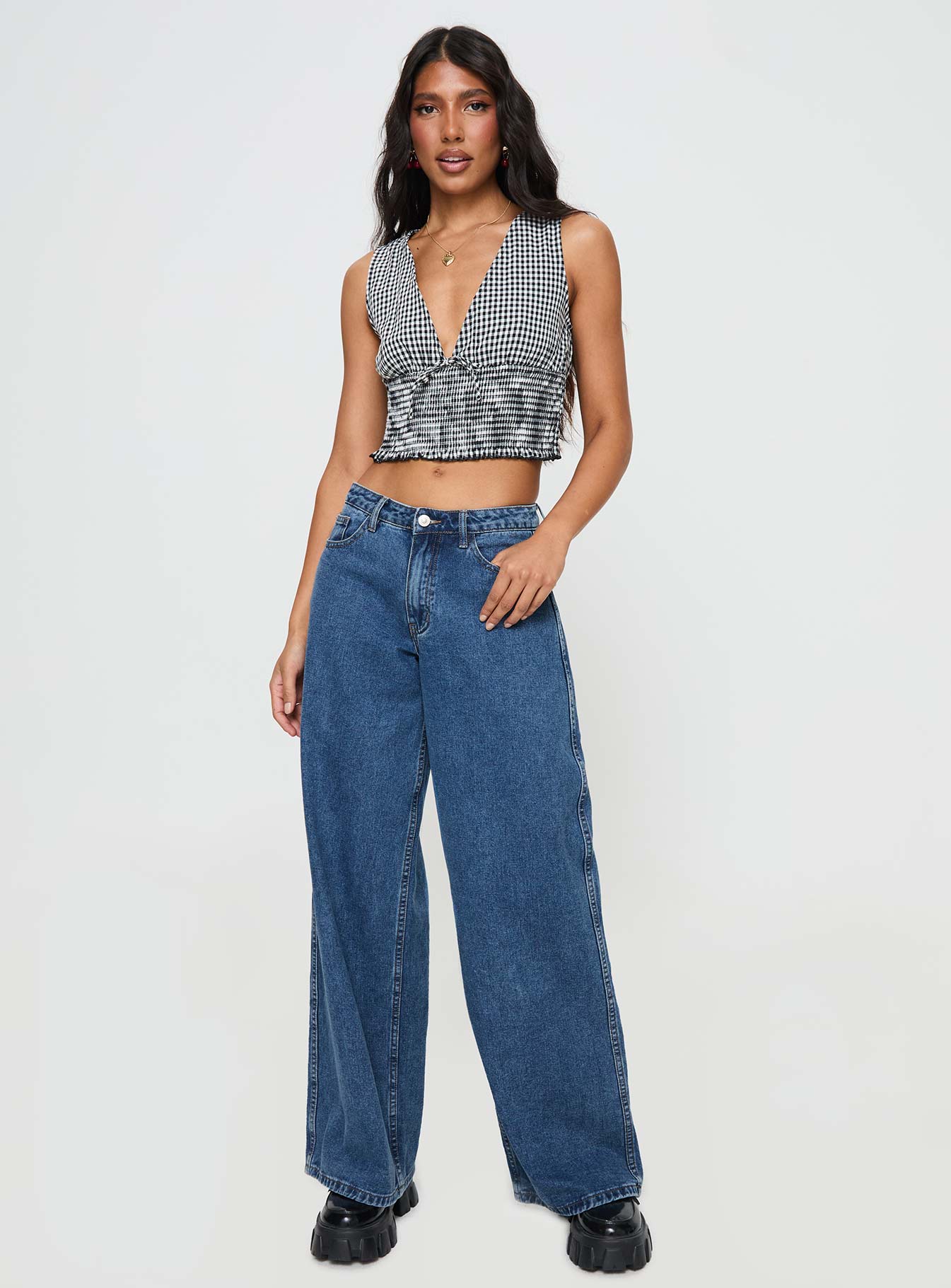 Mixing It Up Top Black / White、mySite、solidvoid