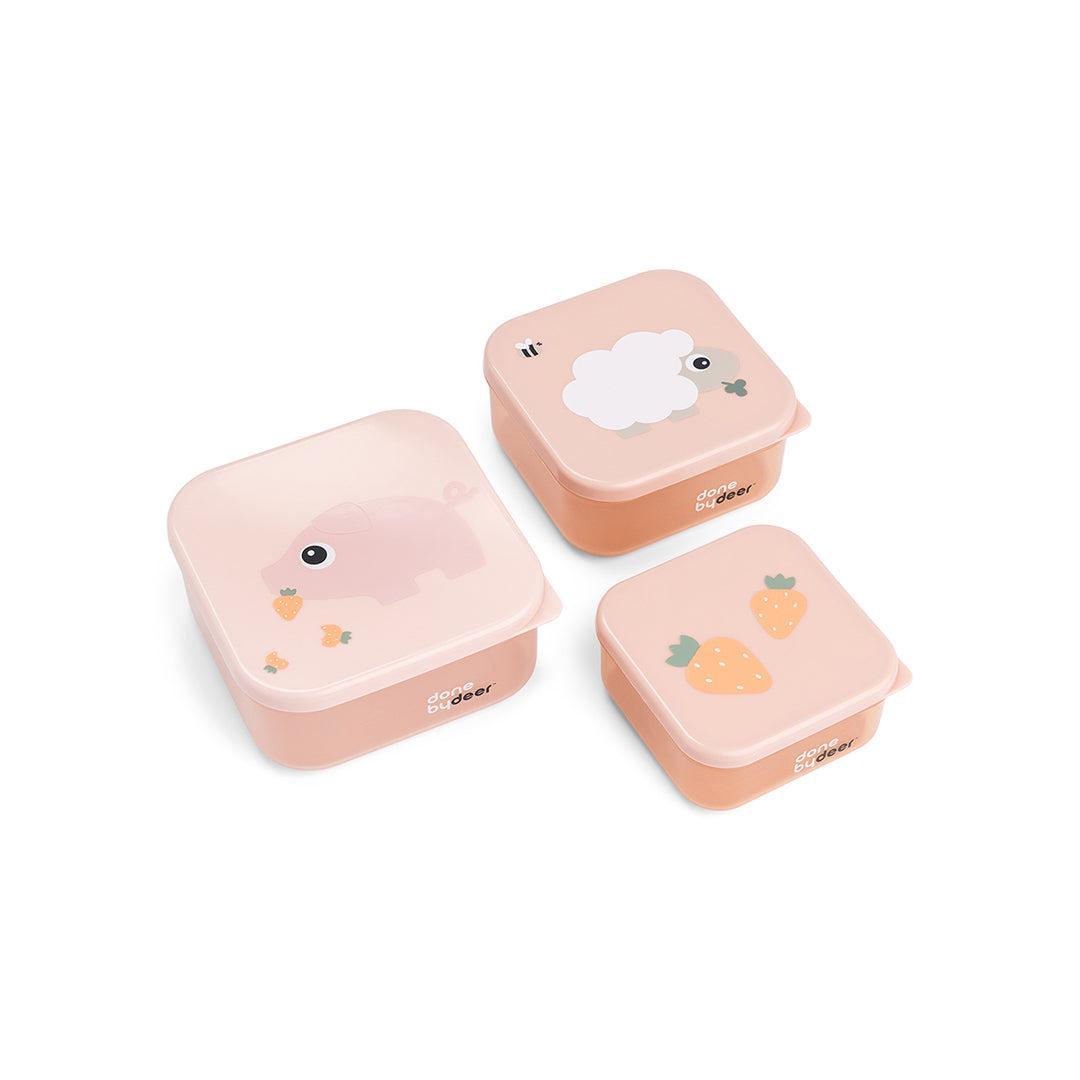  Done By Deer Snack Box Set 3 pcs - Tiny Farm Powder、mySite、merchandisen